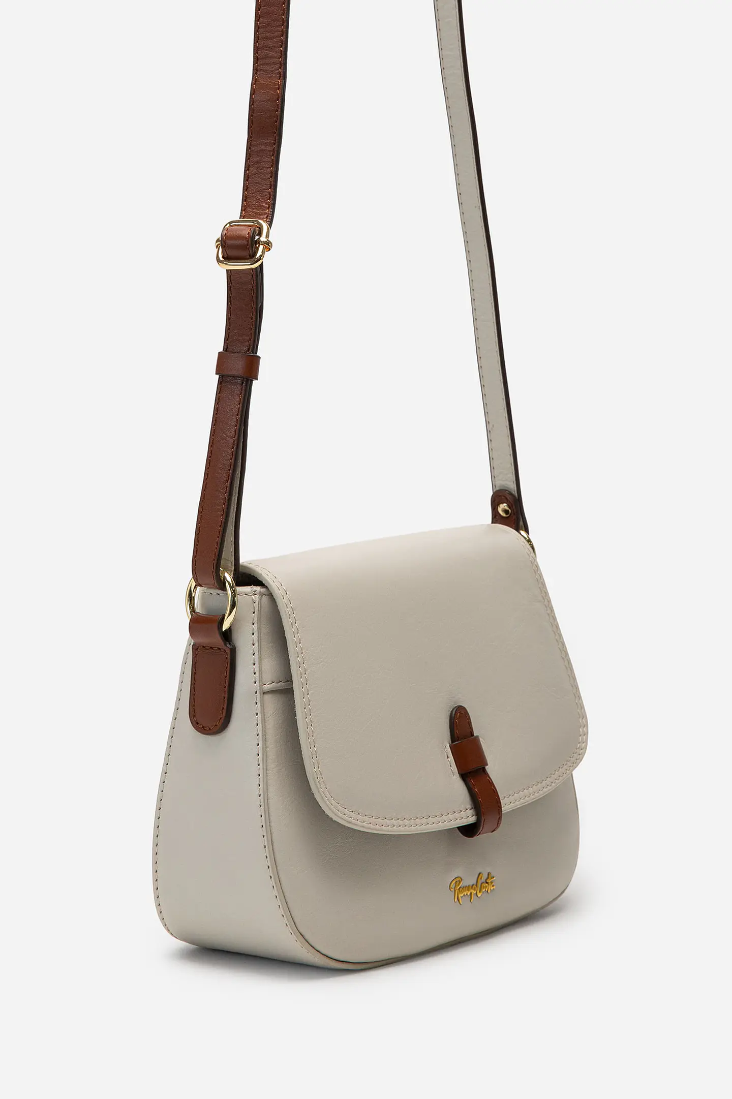 Morral De Cuero Duo Belle 14