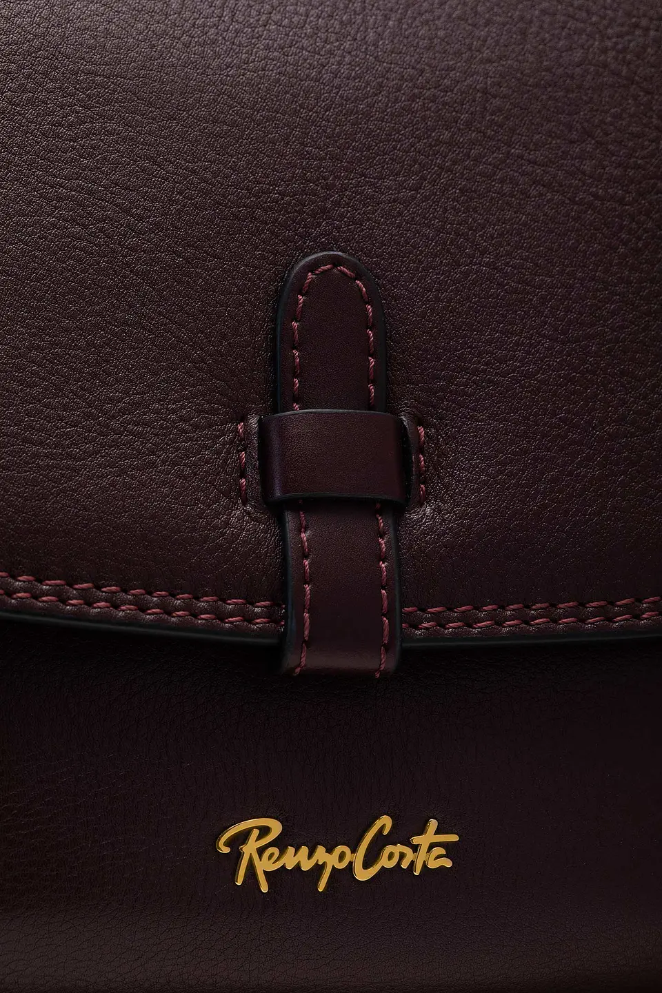 Morral De Cuero Duo Belle 20