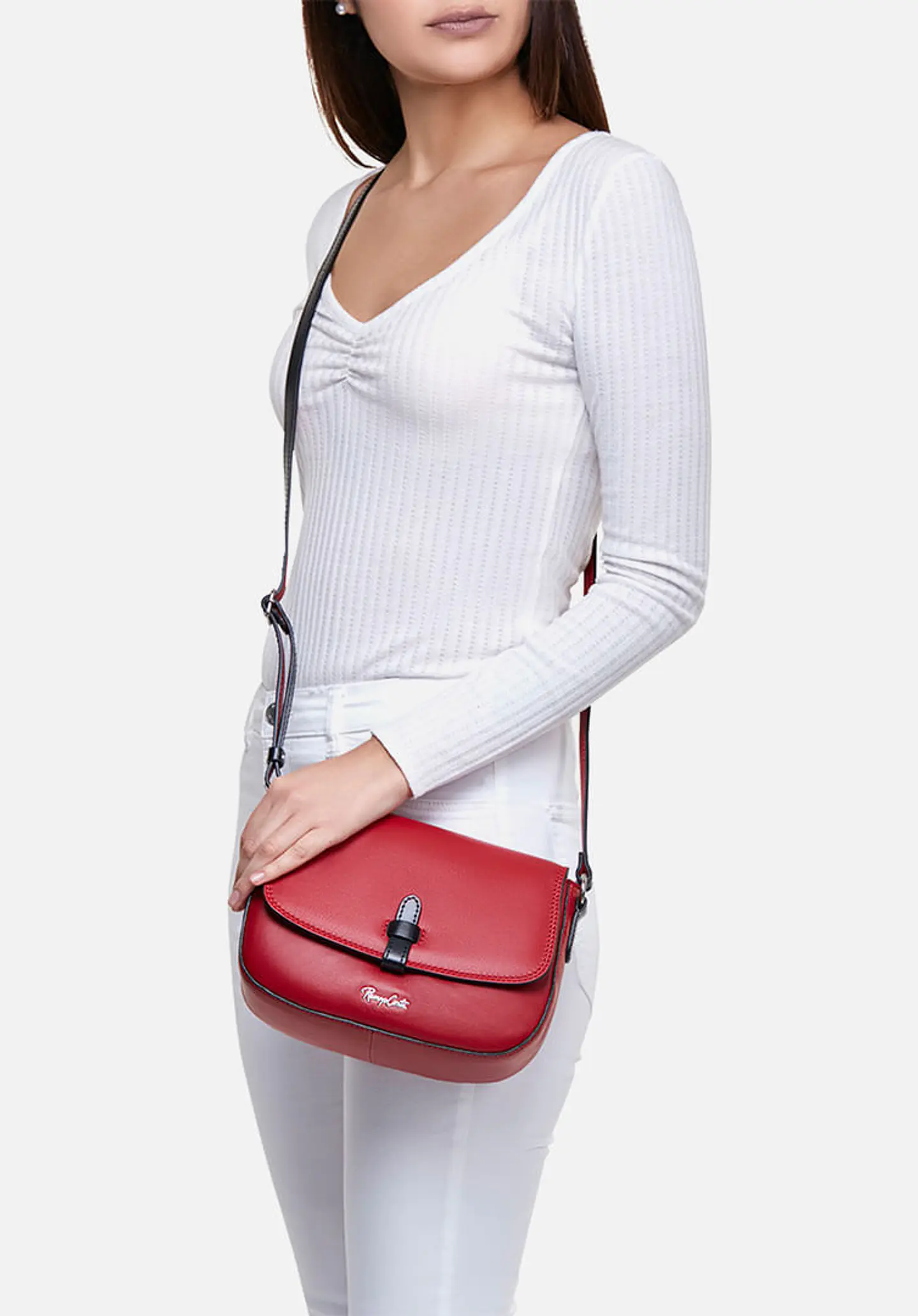 Morral De Cuero Duo Belle 31
