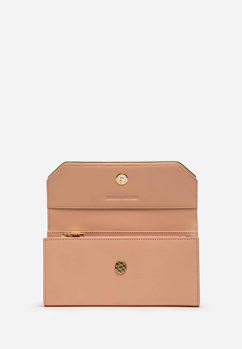 Billetera Croco Luxe Clutch