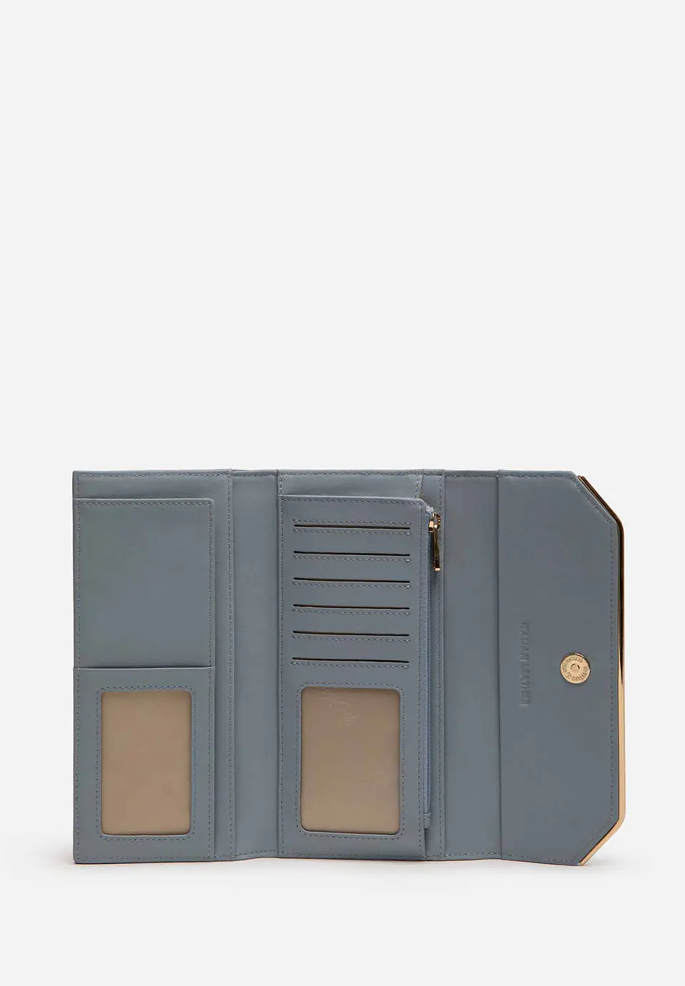 Billetera Croco Luxe Clutch 5