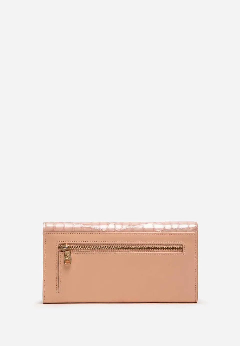 Billetera Croco Luxe Clutch 6