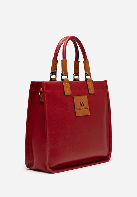 Cartera Cuero Dual Handle