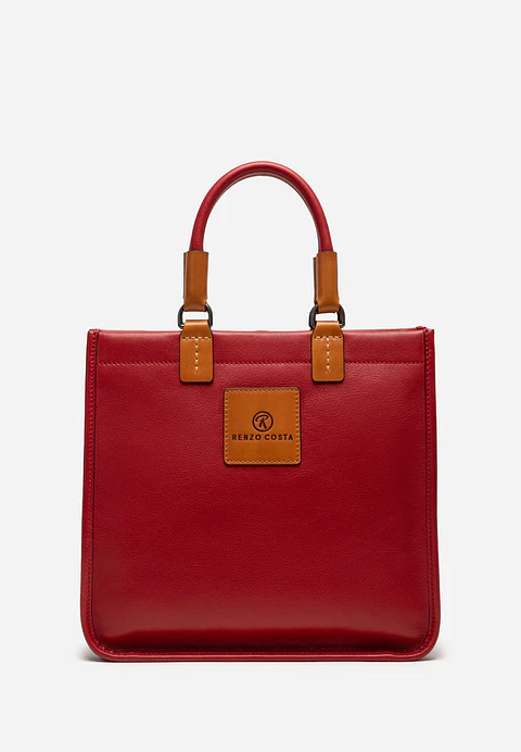 Cartera Cuero Dual Handle