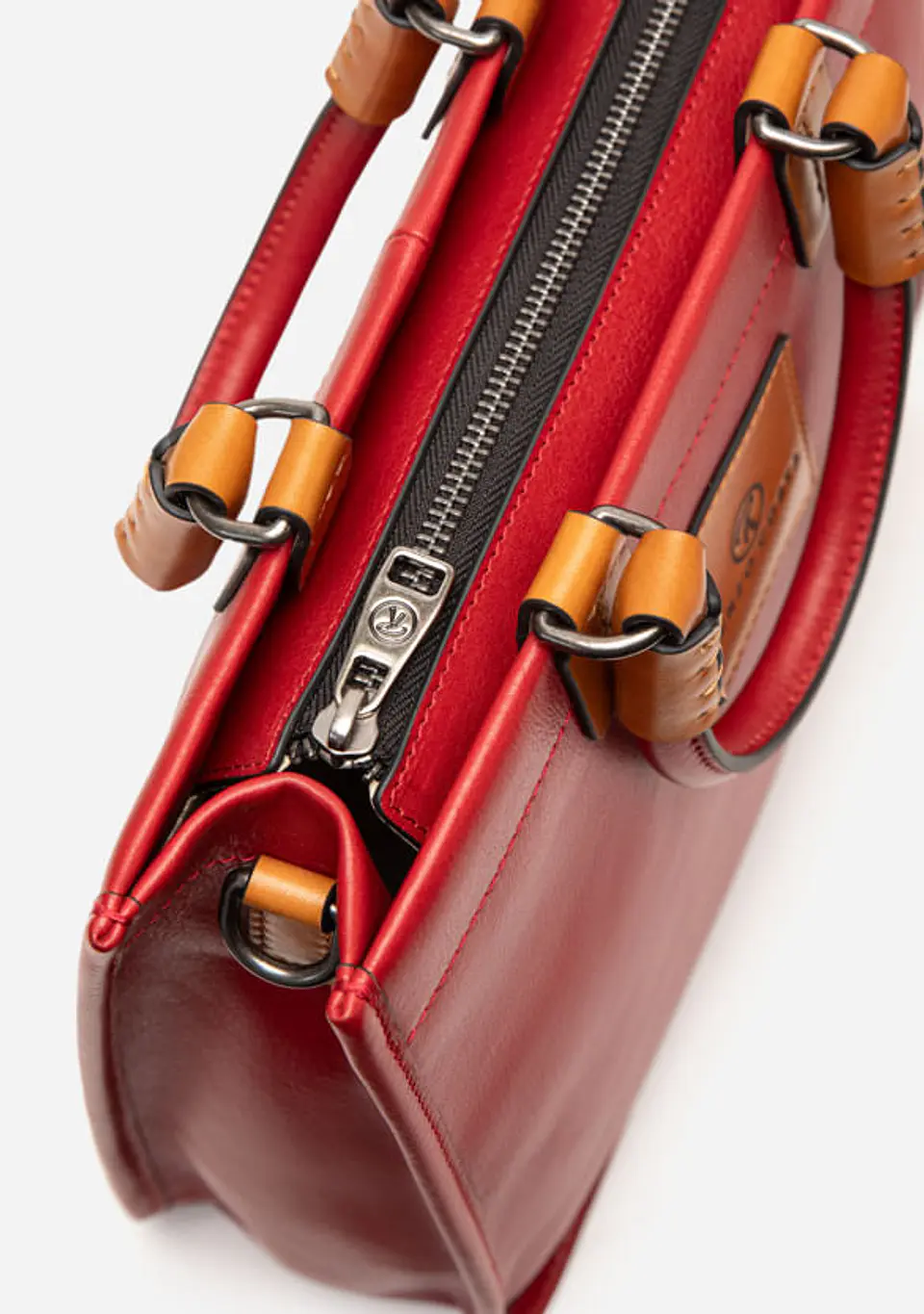 Cartera Cuero Dual Handle 3