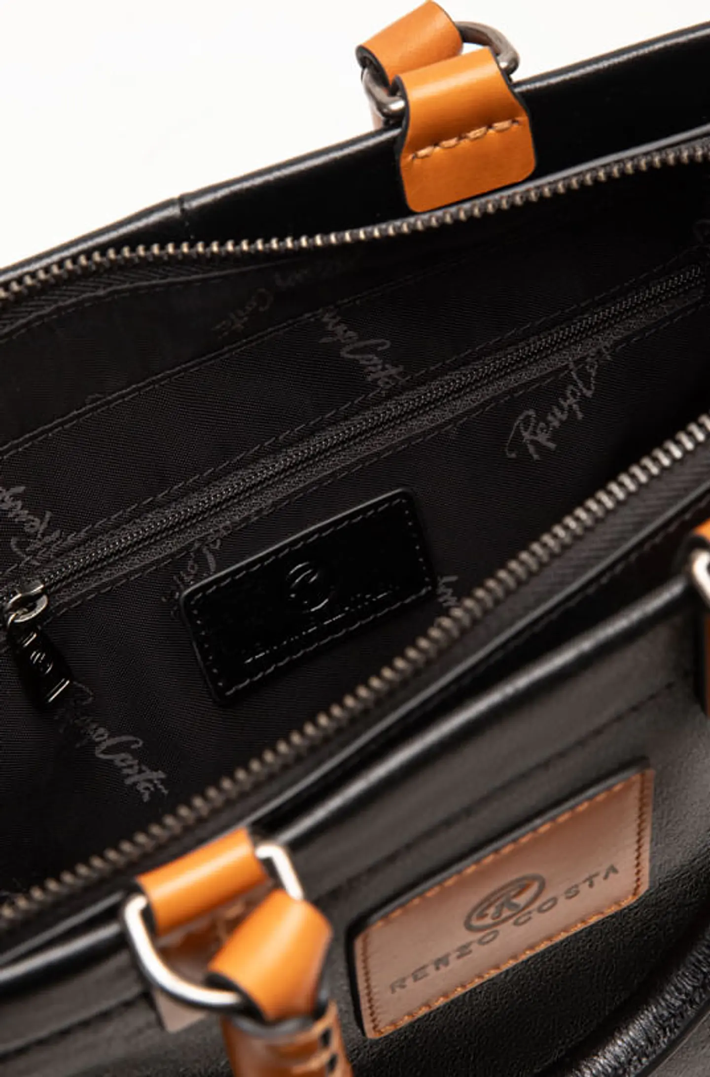 Cartera Cuero Dual Handle 5
