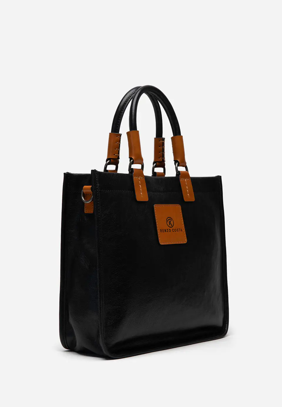 Cartera Cuero Dual Handle 6