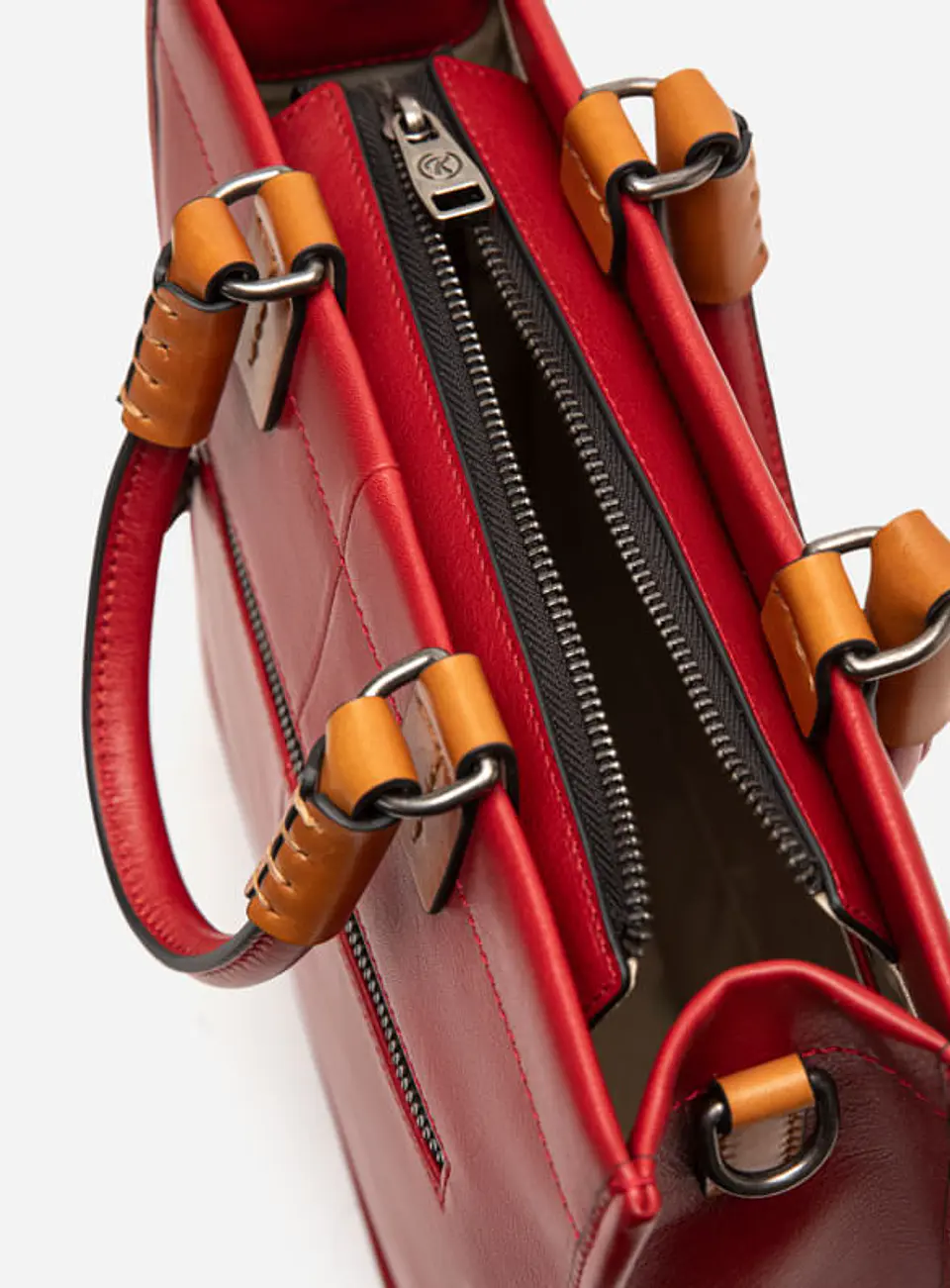 Cartera Cuero Dual Handle 10
