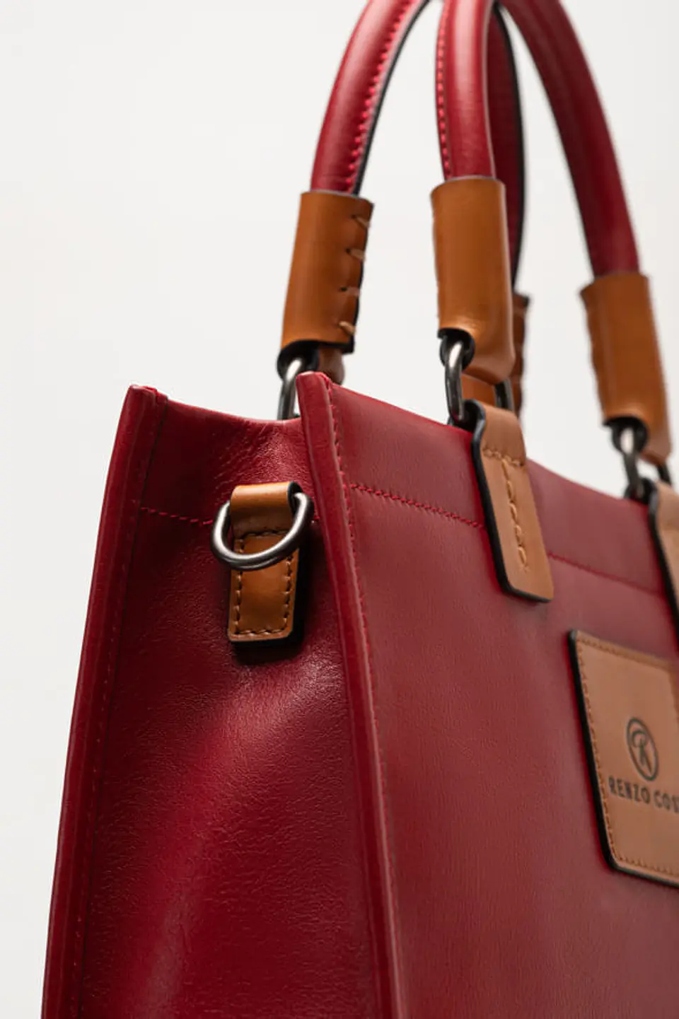 Cartera Cuero Dual Handle 11