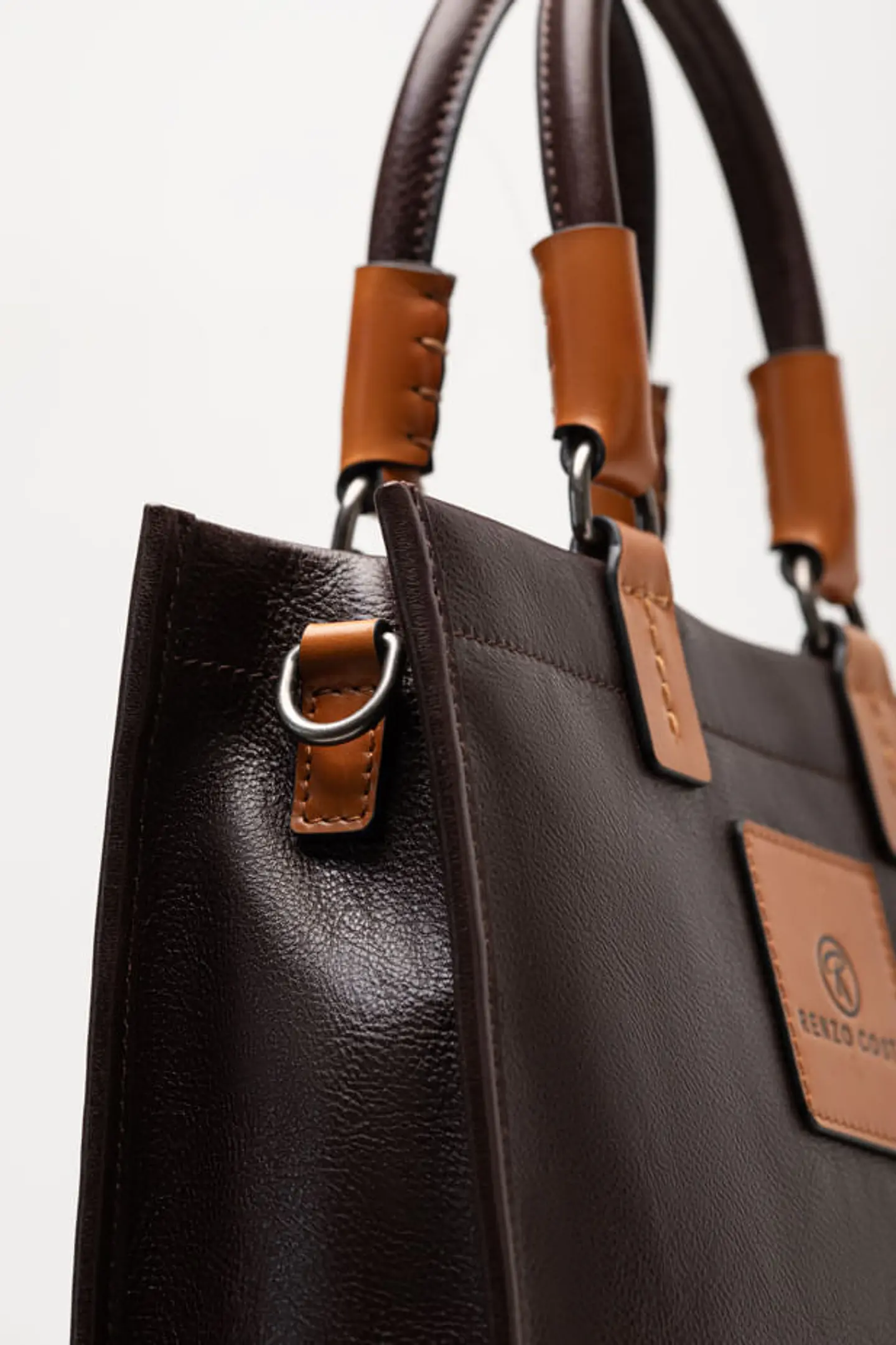 Cartera Cuero Dual Handle 24