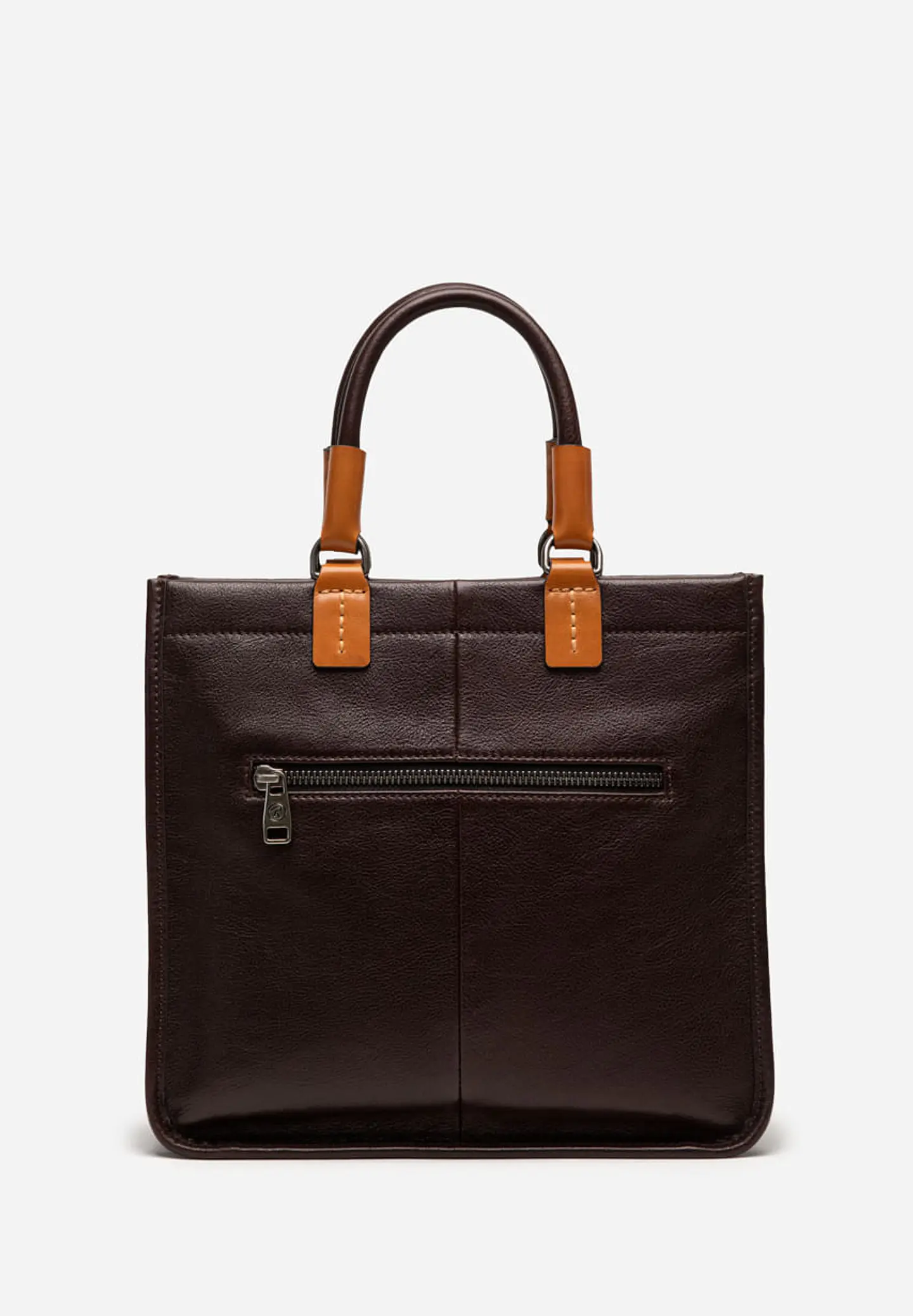 Cartera Cuero Dual Handle 25