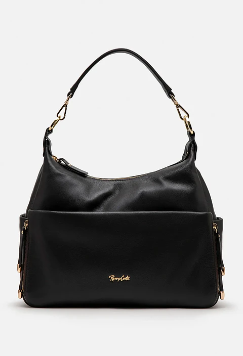 Cartera De Cuero Mustard