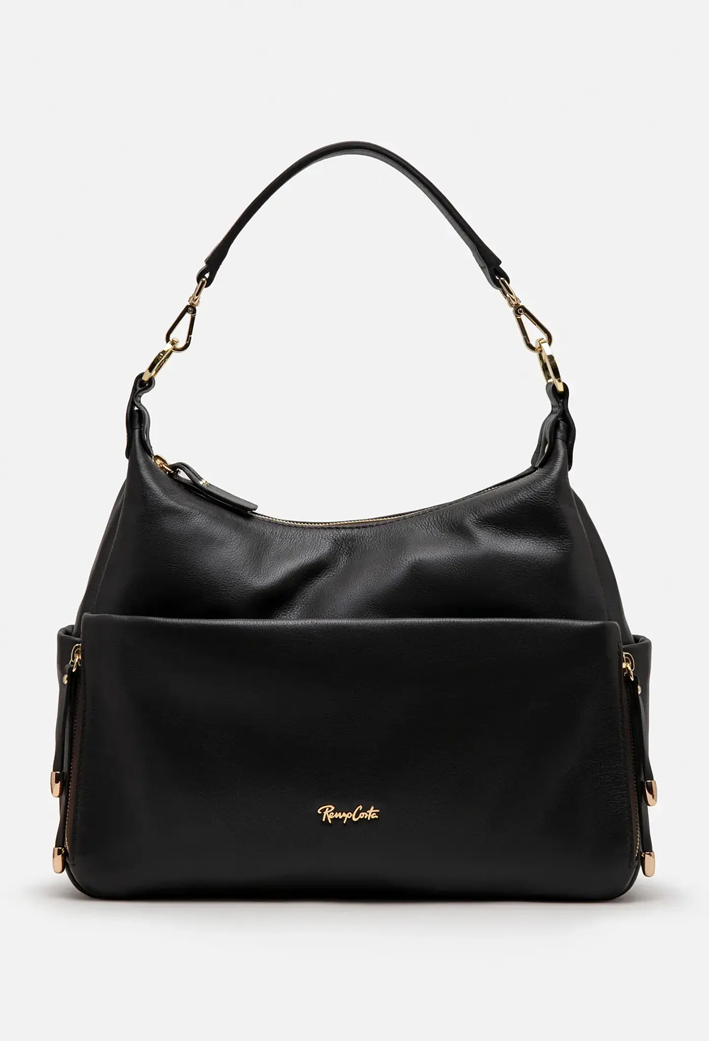 Cartera De Cuero Mustard 2