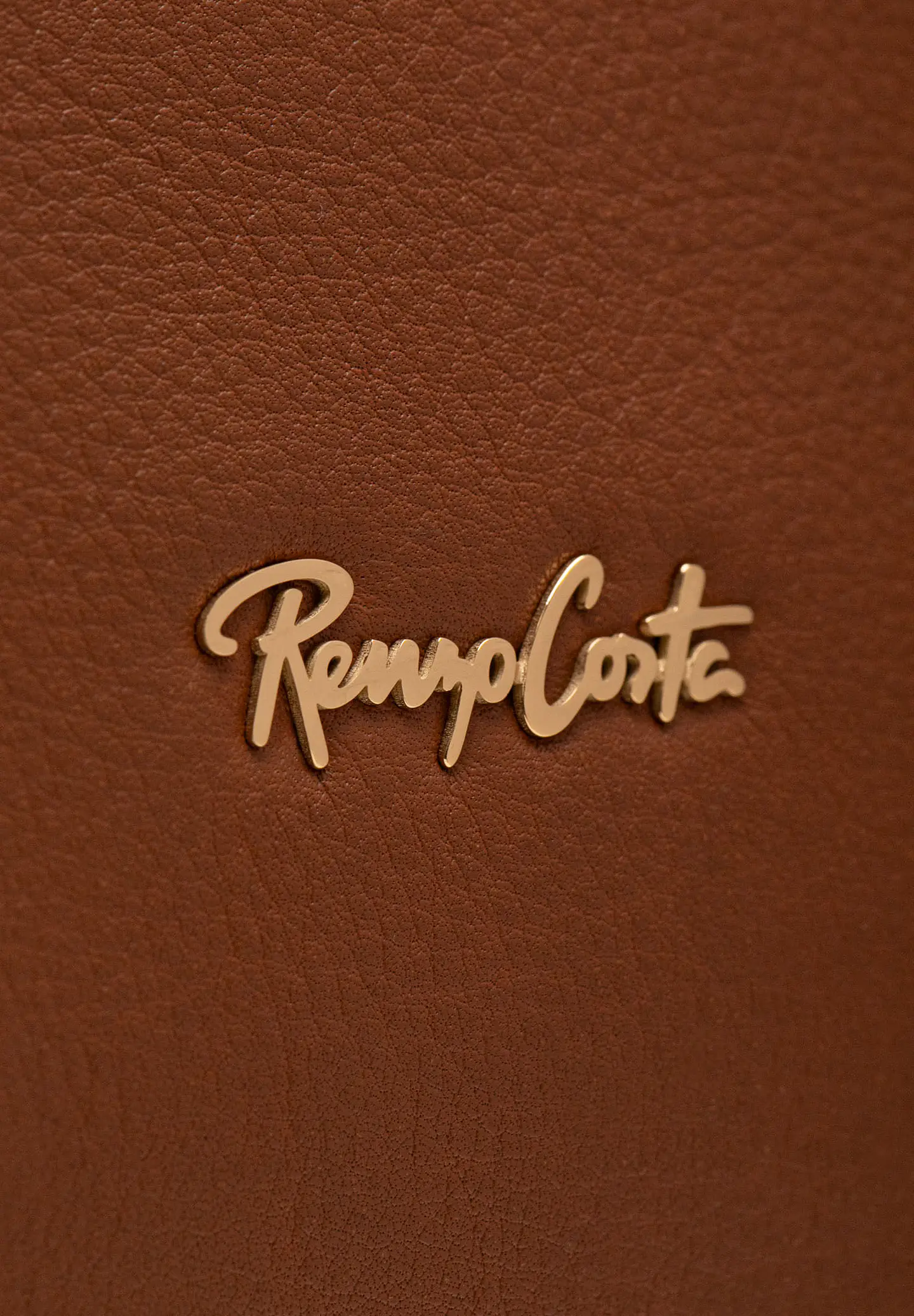 Cartera De Cuero Mustard 4