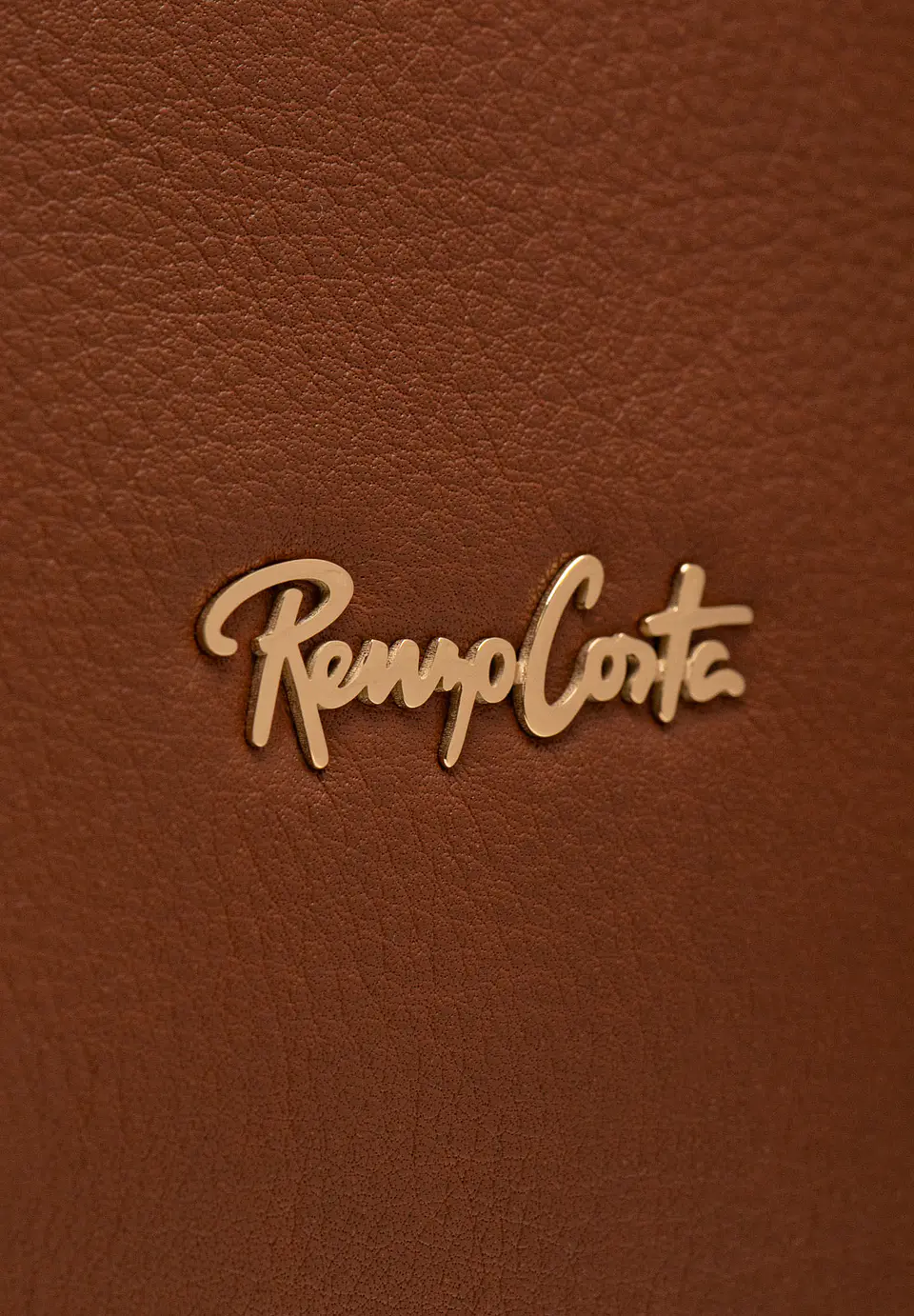 Cartera De Cuero Mustard 4