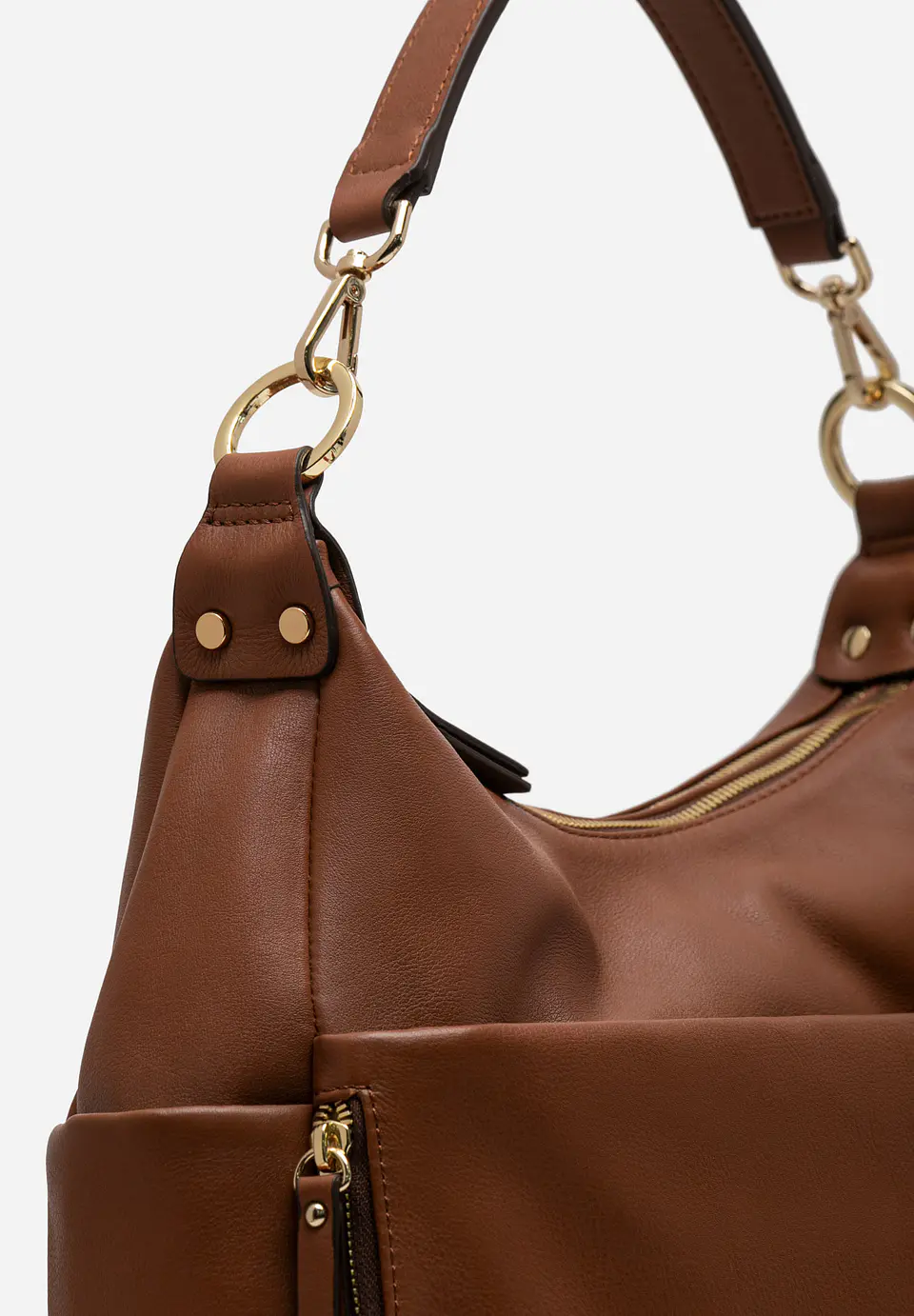 Cartera De Cuero Mustard 9