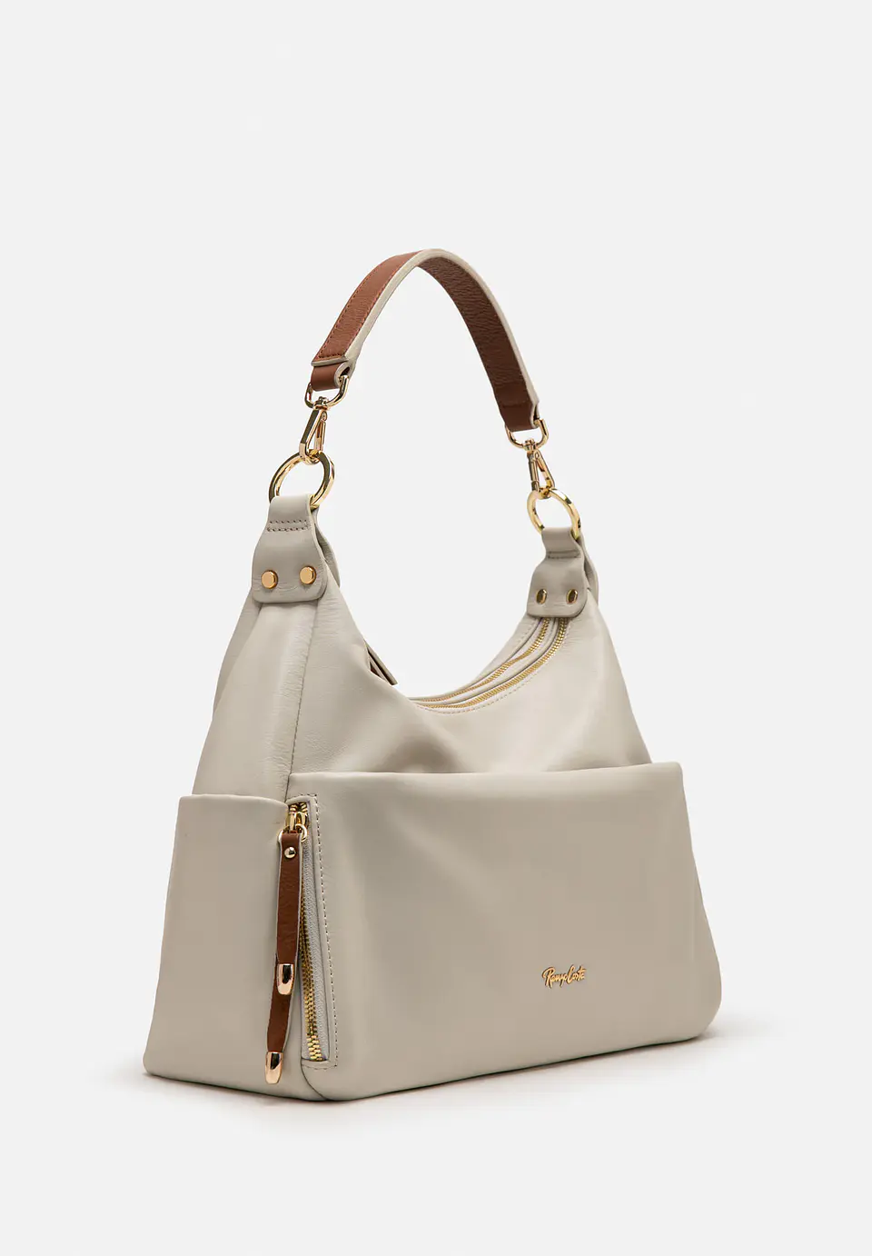 Cartera De Cuero Mustard 21