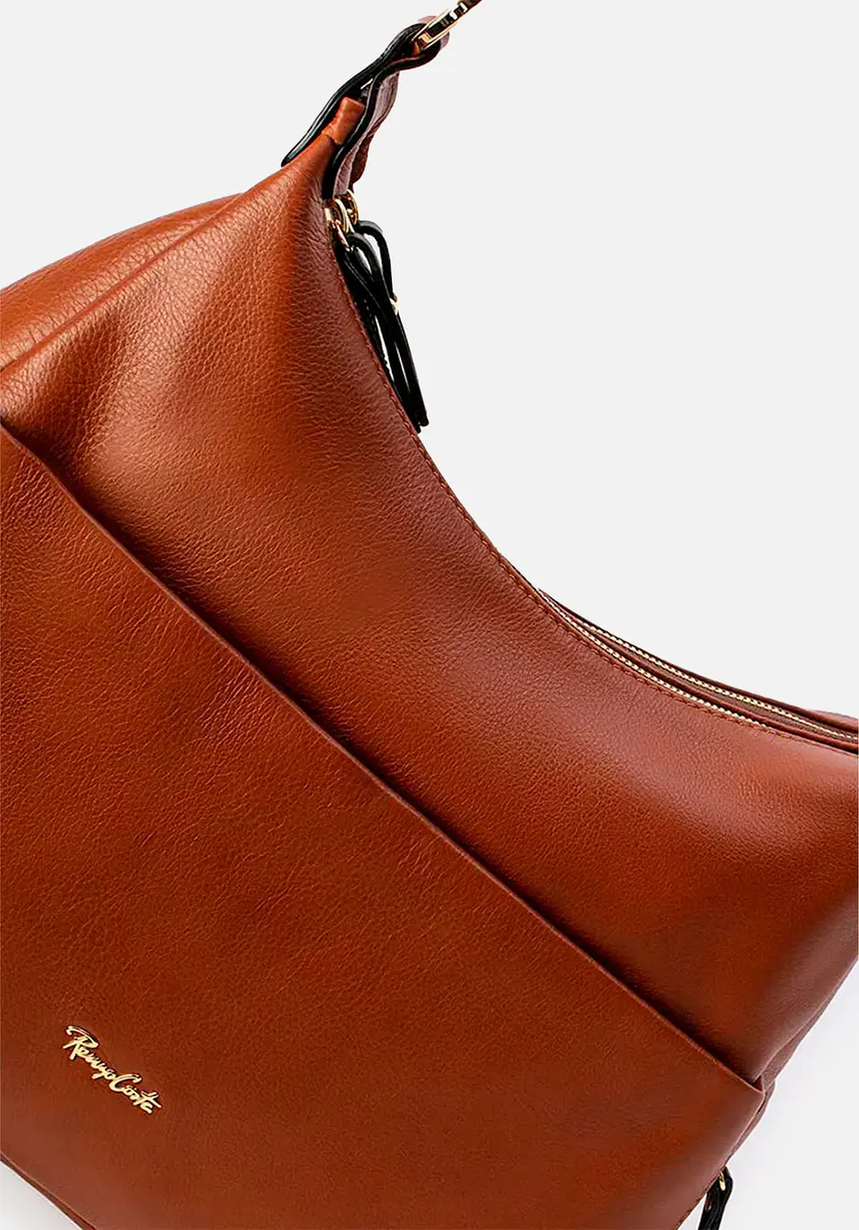 Cartera De Cuero Mustard 32