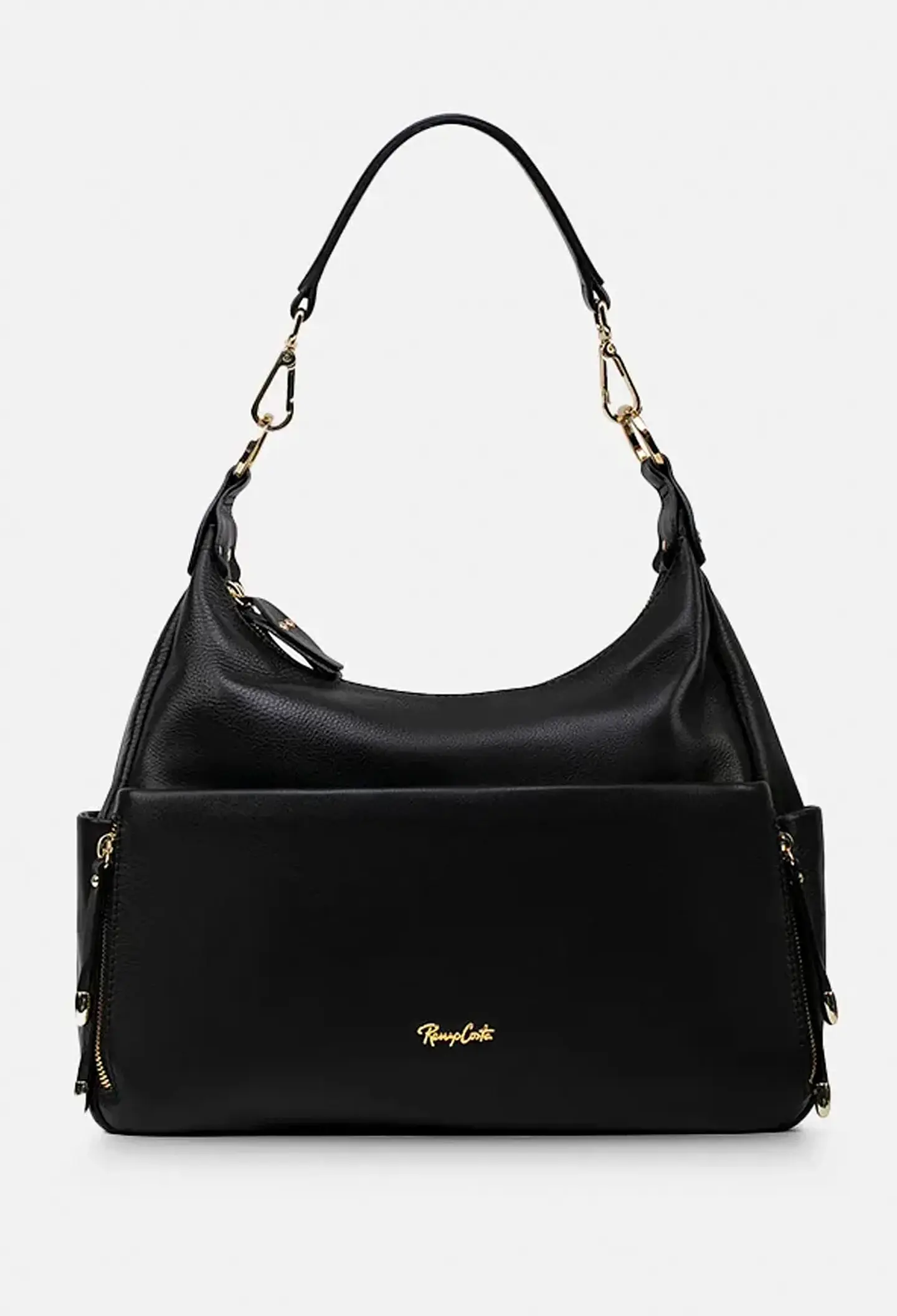 Cartera De Cuero Mustard 35