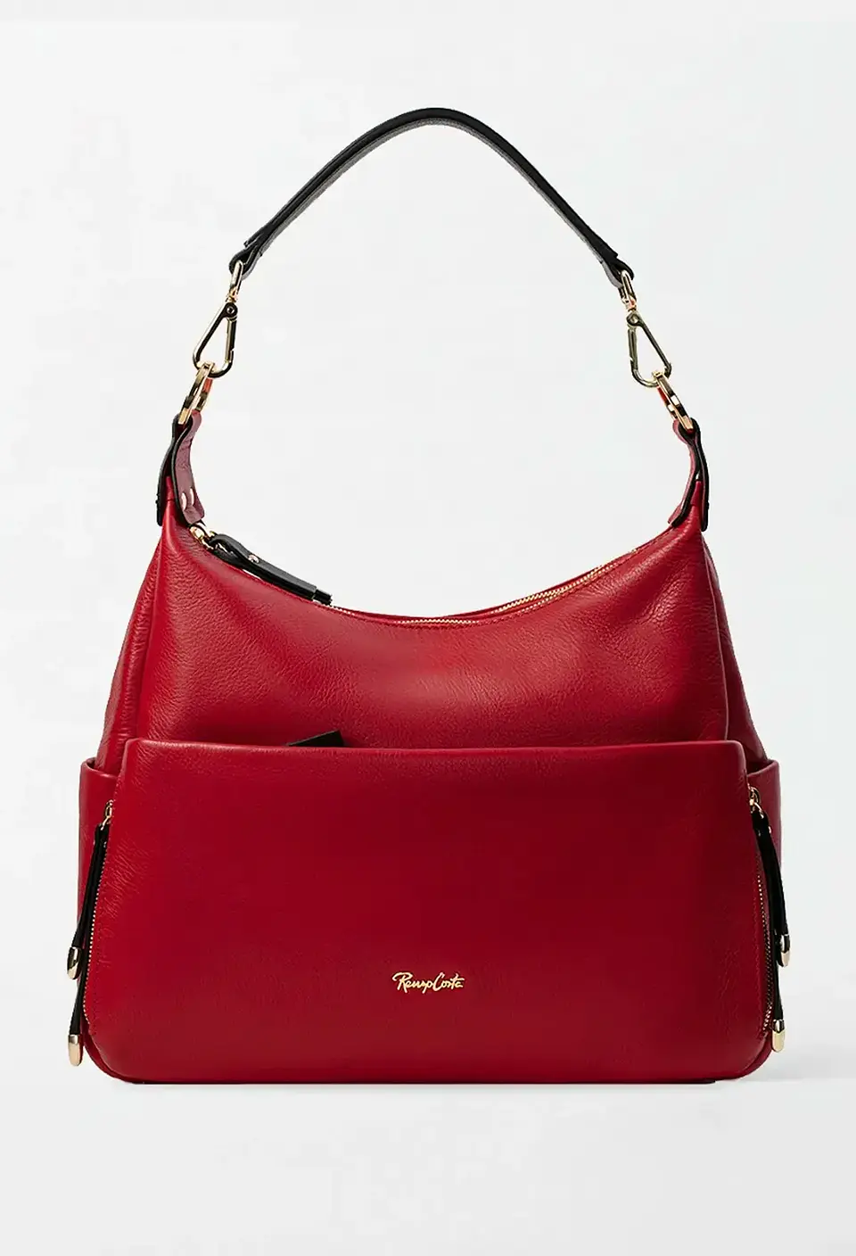 Cartera De Cuero Mustard 39