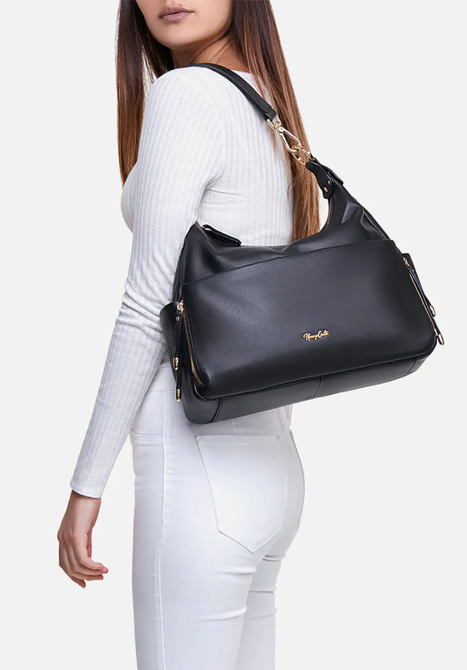 Cartera De Cuero Mustard 41