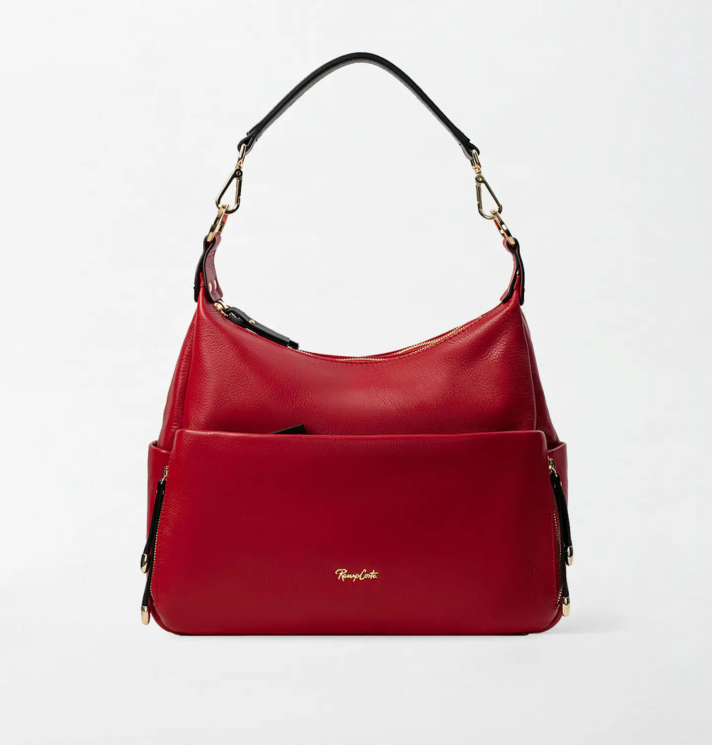 Cartera De Cuero Mustard 47