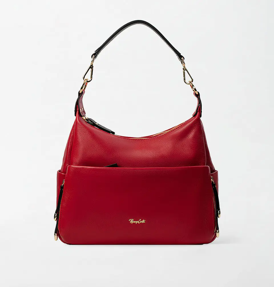 Cartera De Cuero Mustard 47