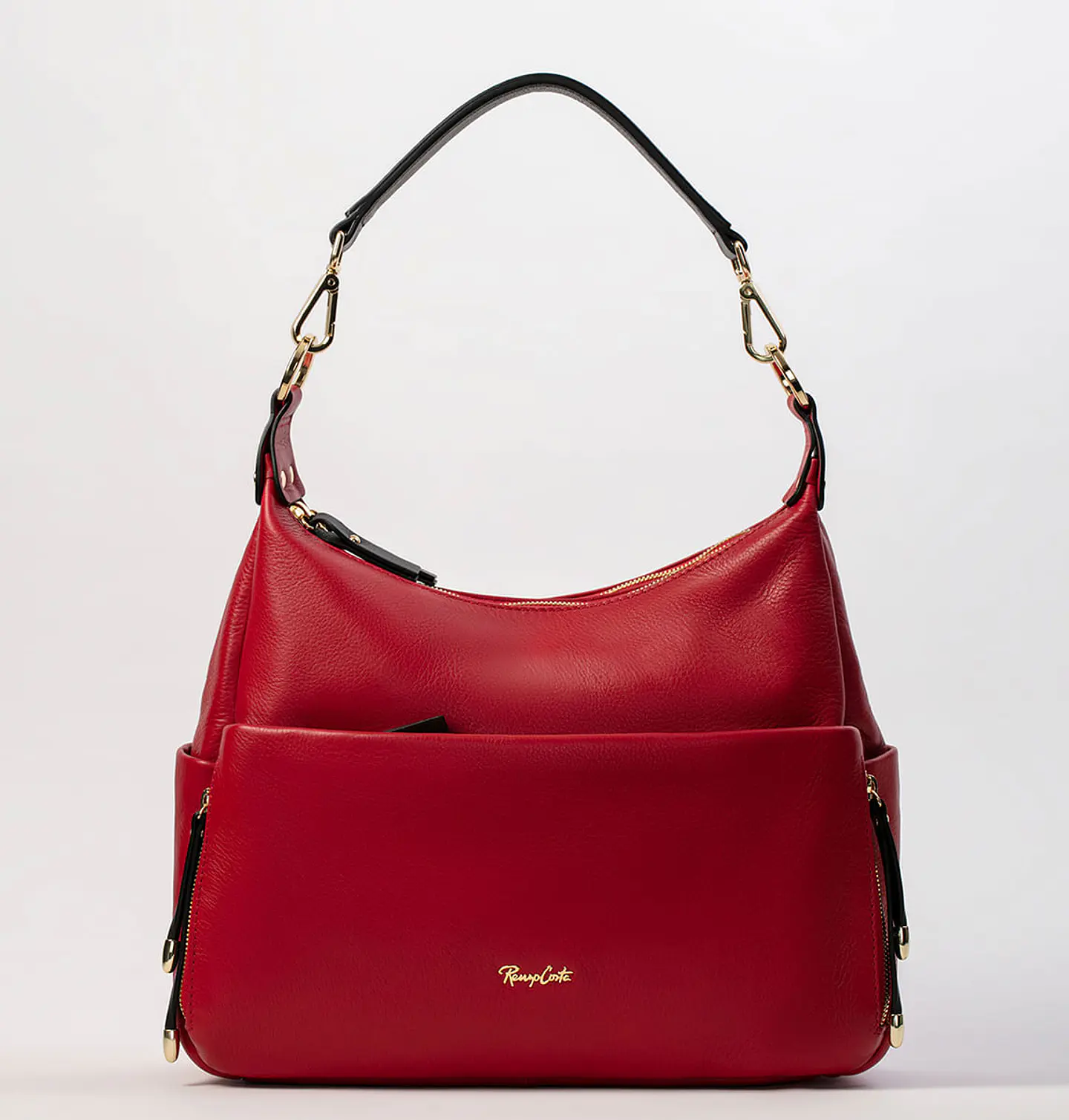 Cartera De Cuero Mustard 48