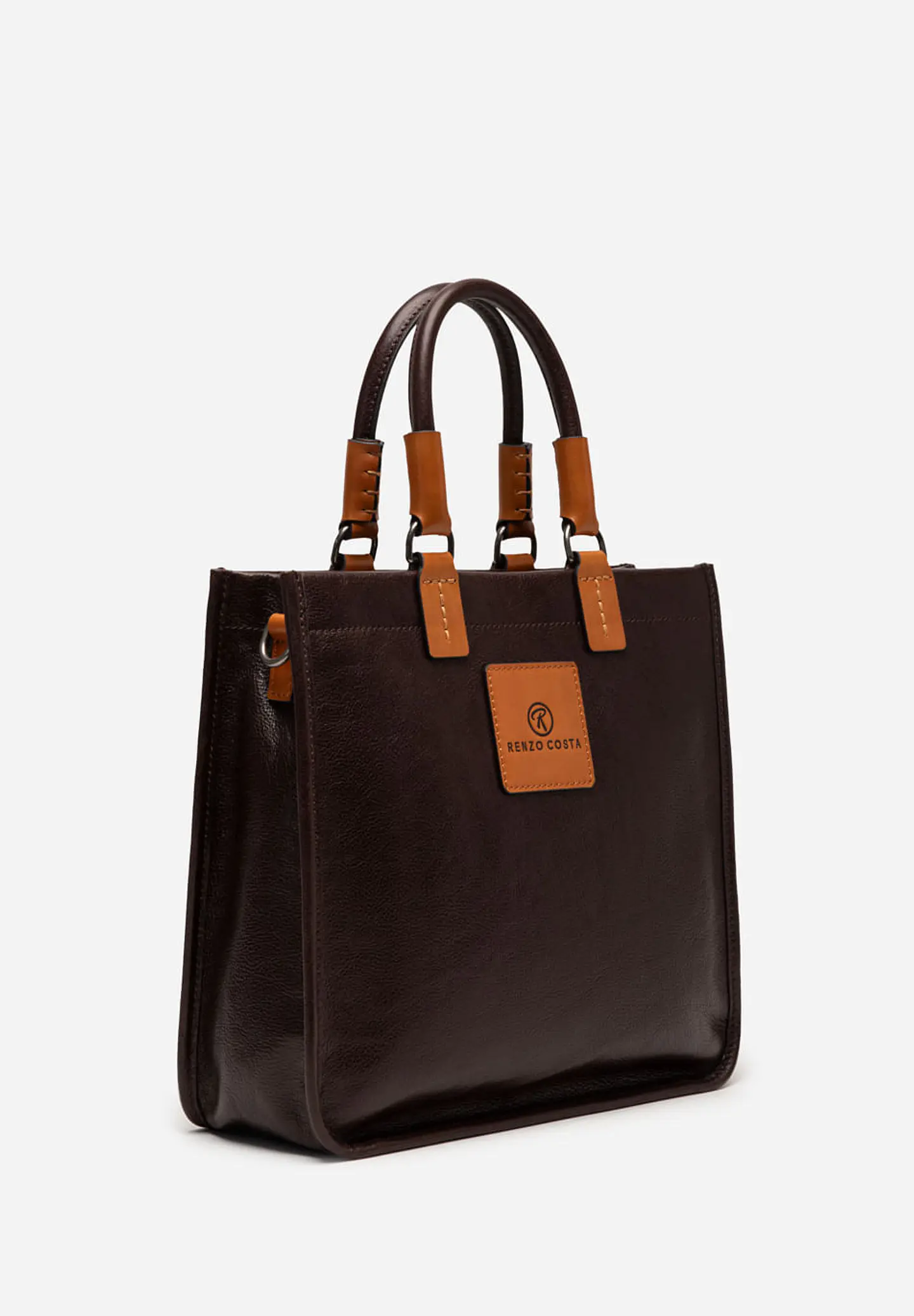 Cartera Cuero Dual Handle 30