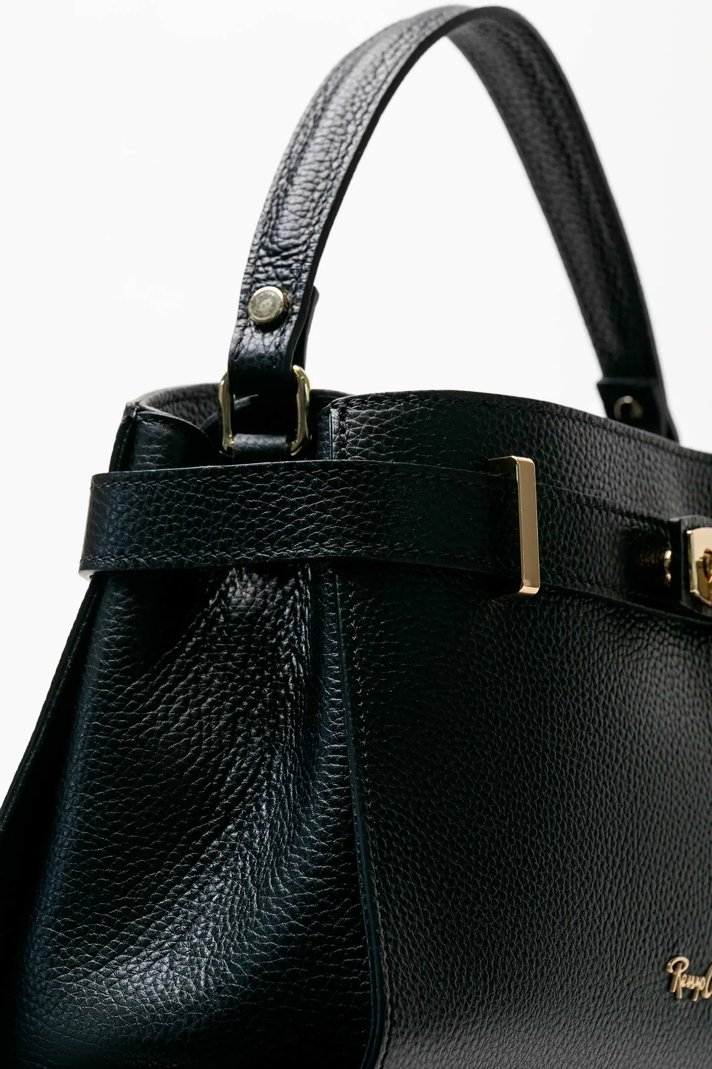 Cartera Cuero Lock Midi 1