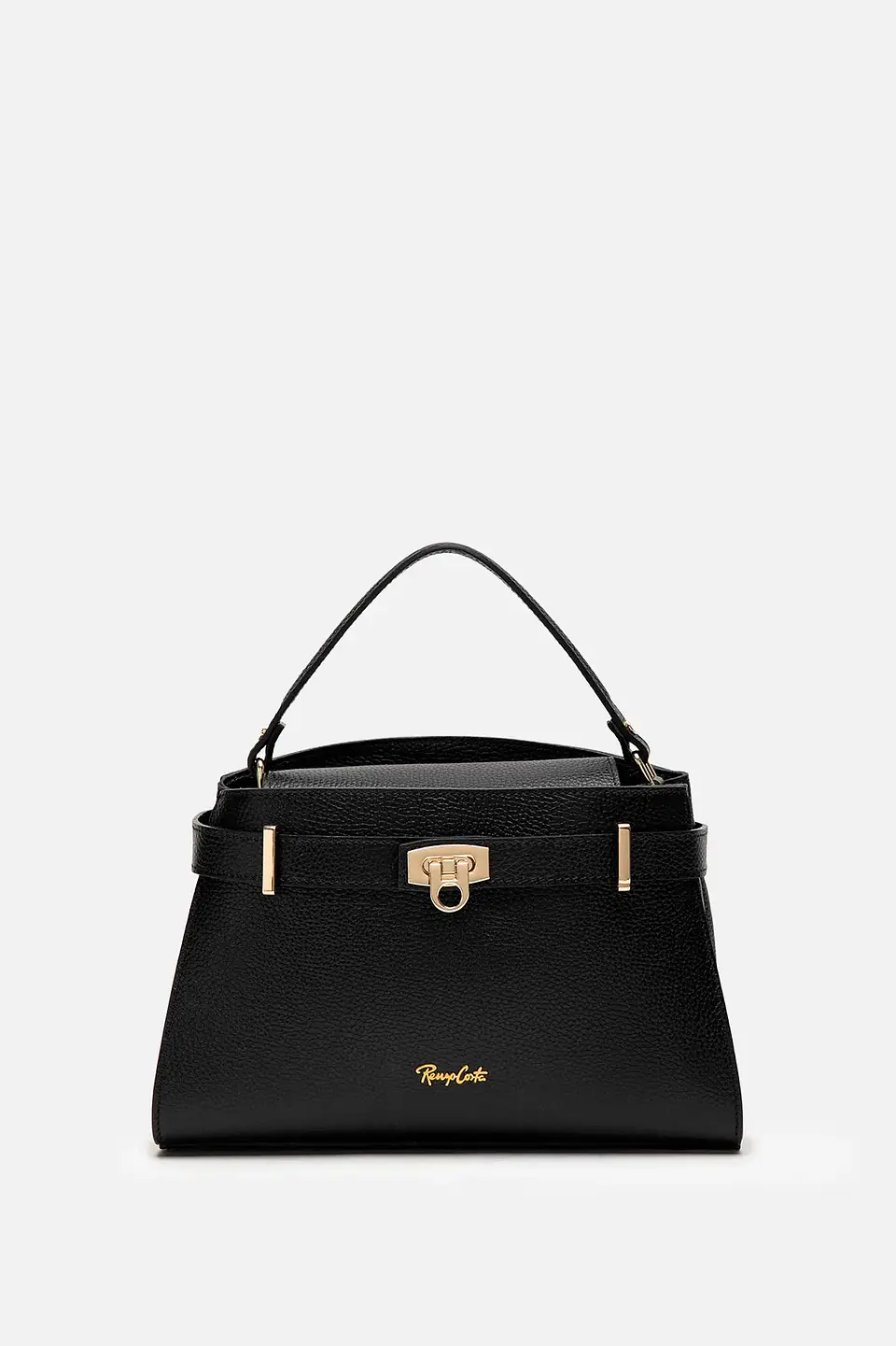 Cartera Cuero Lock Midi 2
