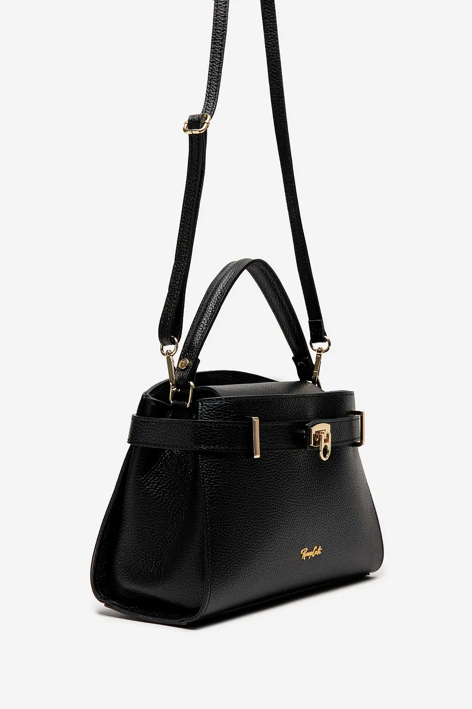 Cartera Cuero Lock Midi 7