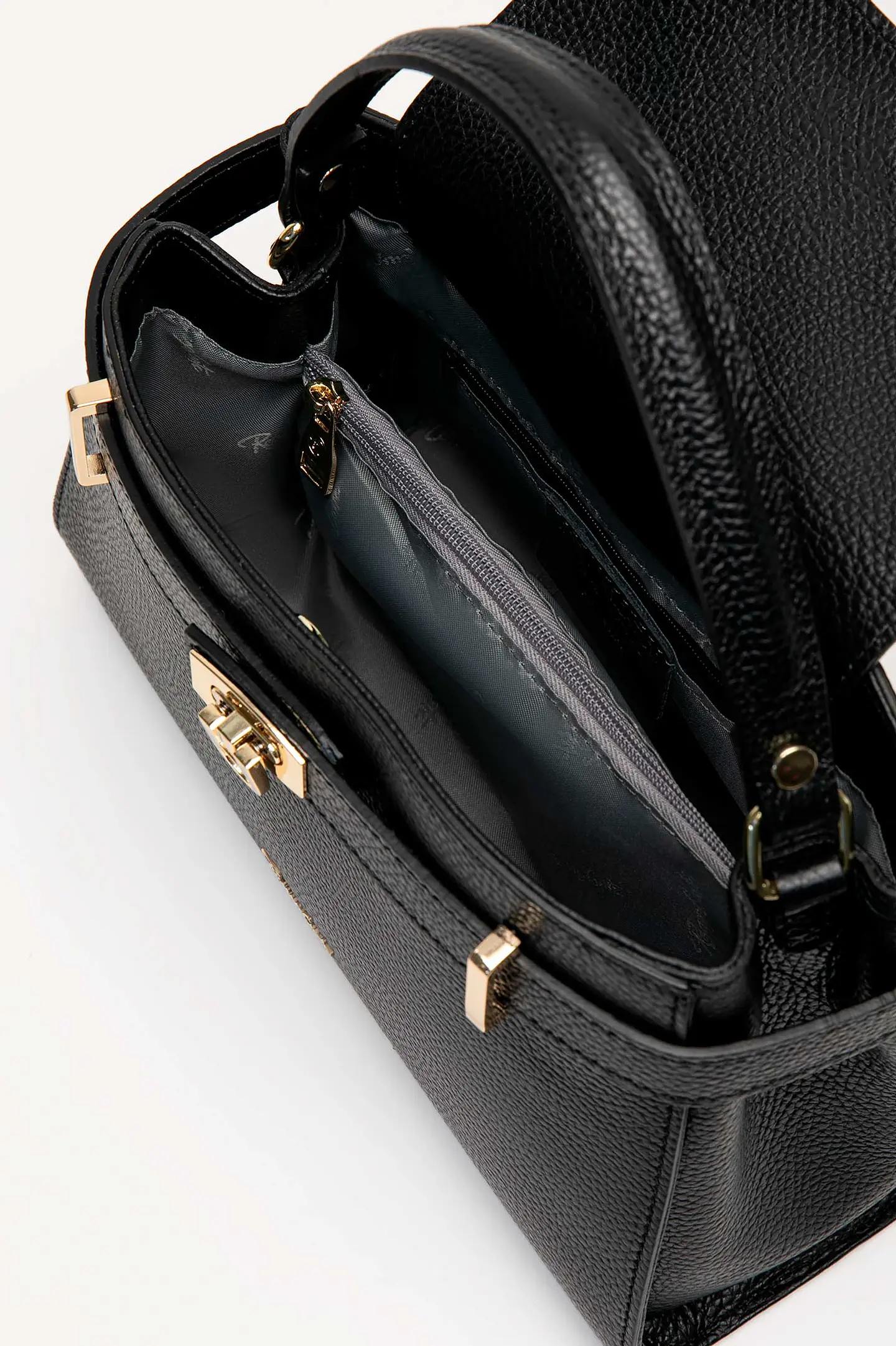 Cartera Cuero Lock Midi 14
