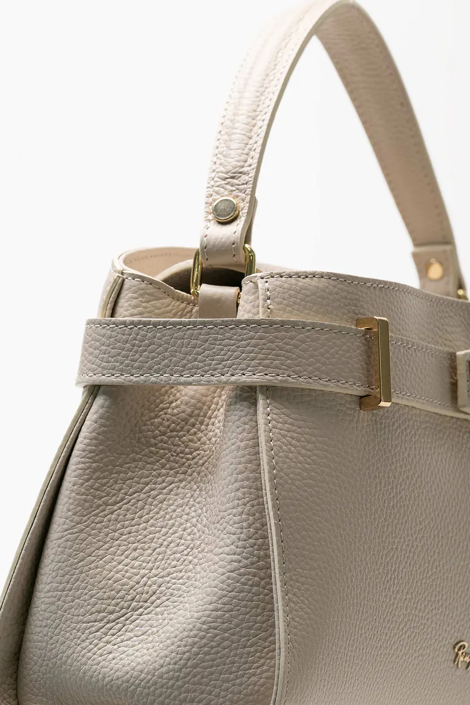 Cartera Cuero Lock Midi 17