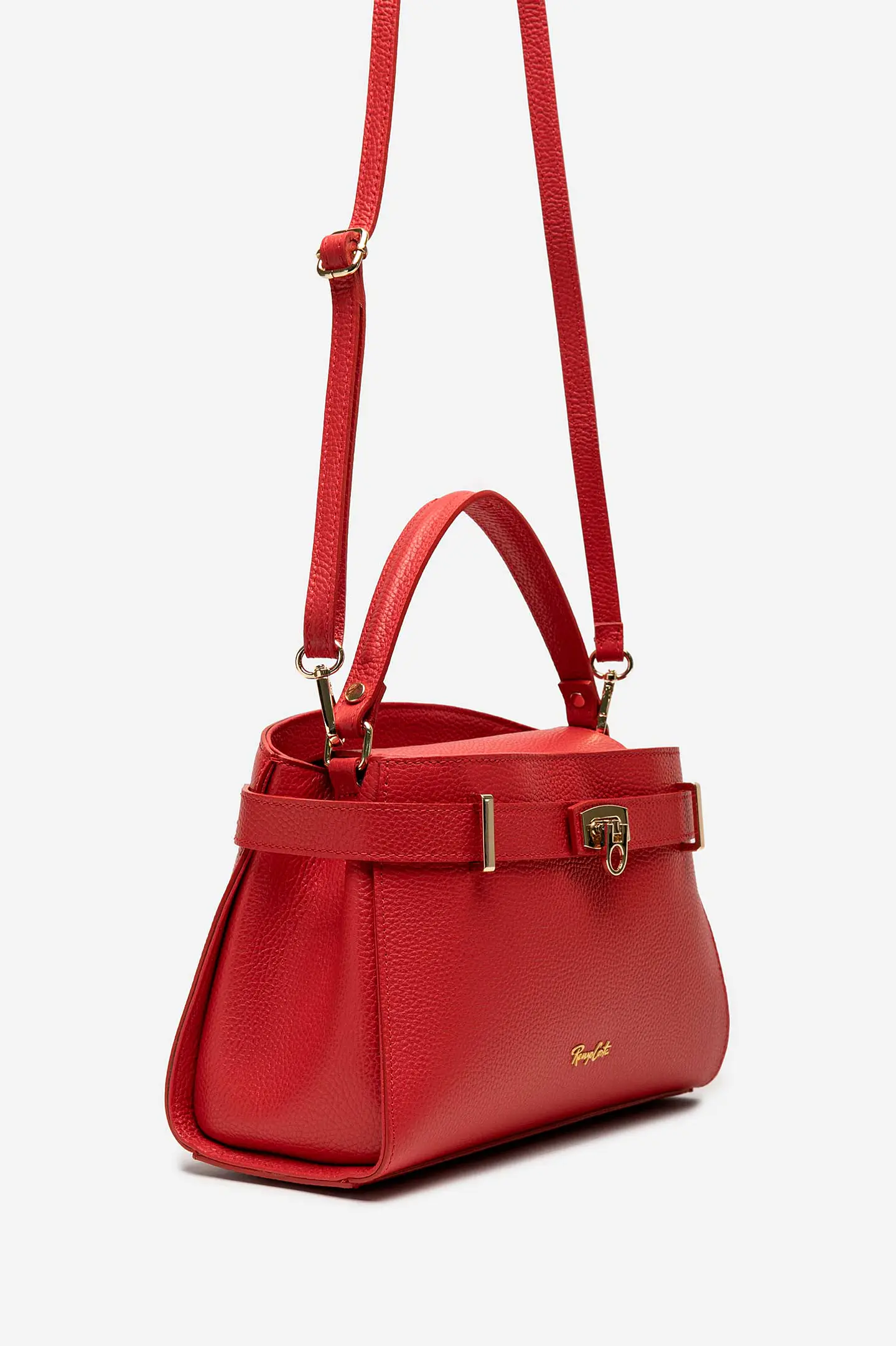 Cartera Cuero Lock Midi 19