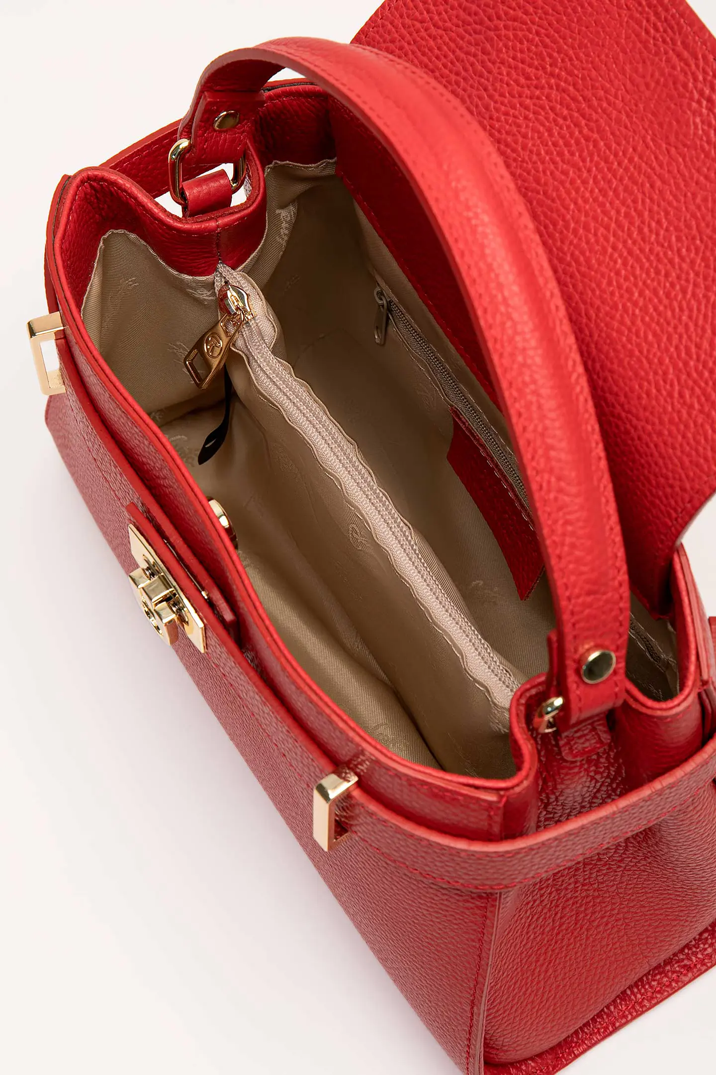 Cartera Cuero Lock Midi 20