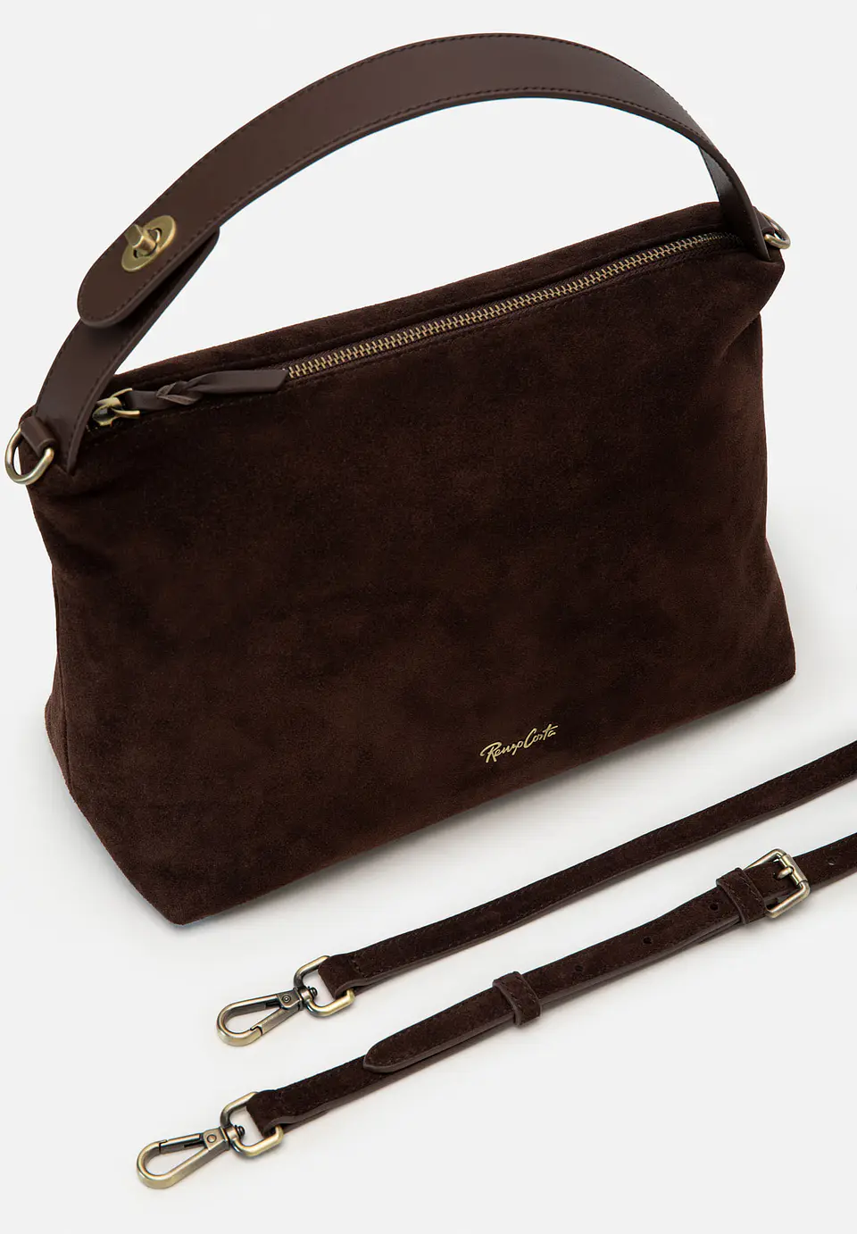 Cartera De Gamuza Aria 10