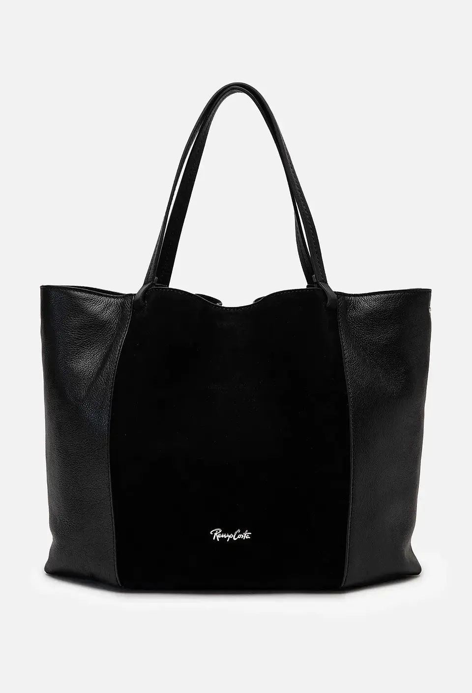Cartera De Cuero Velour Maxi 1