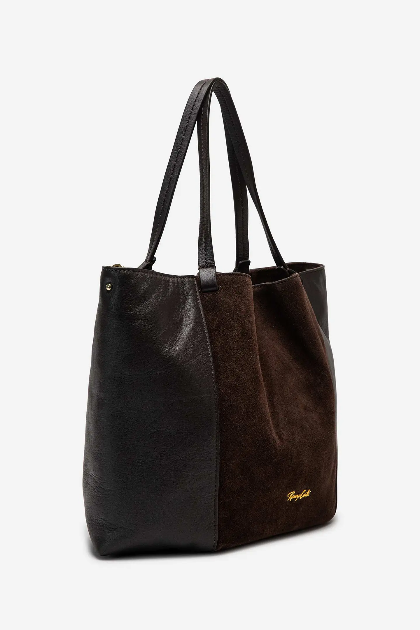 Cartera De Cuero Velour Maxi 11