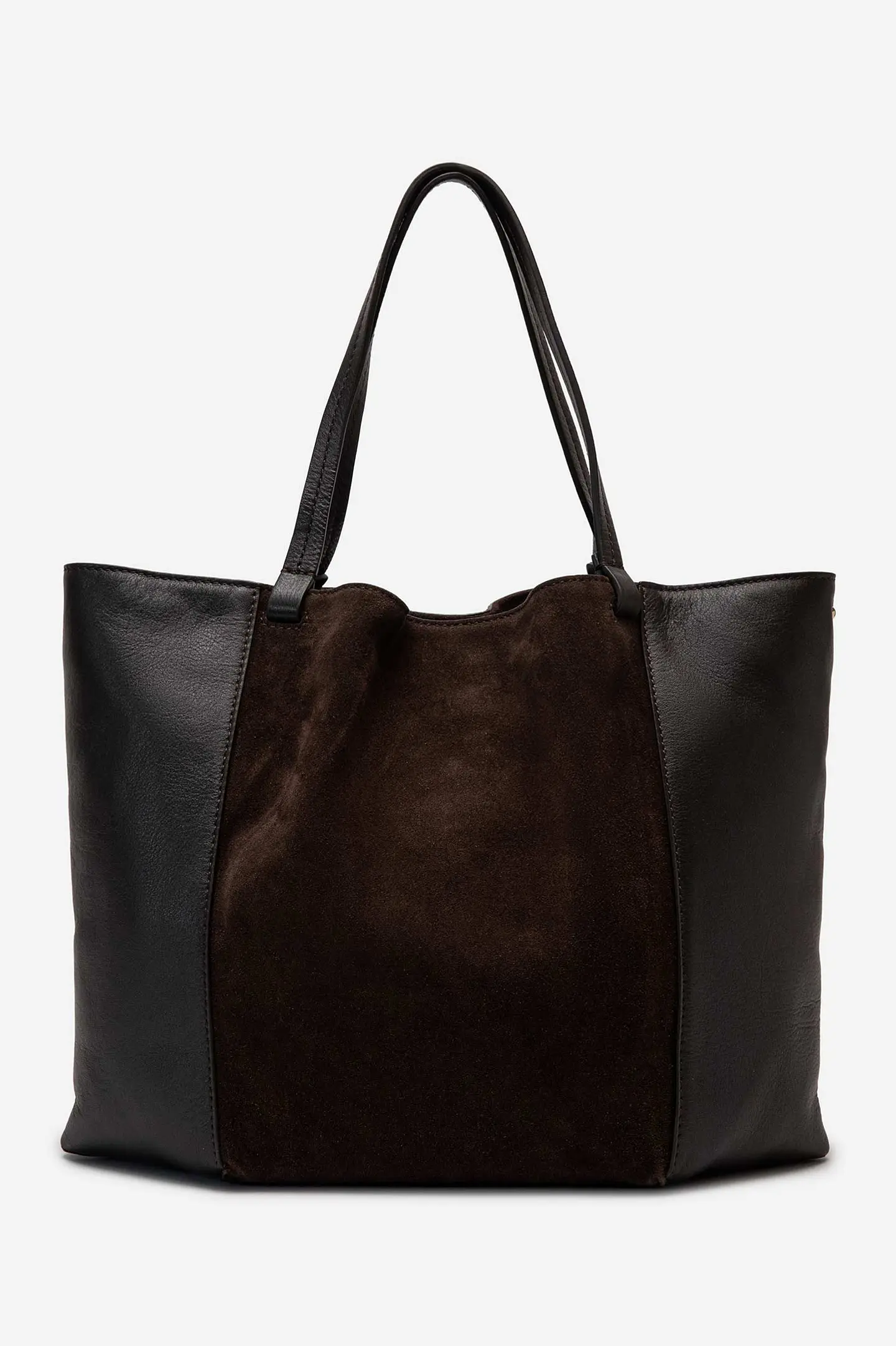 Cartera De Cuero Velour Maxi 12