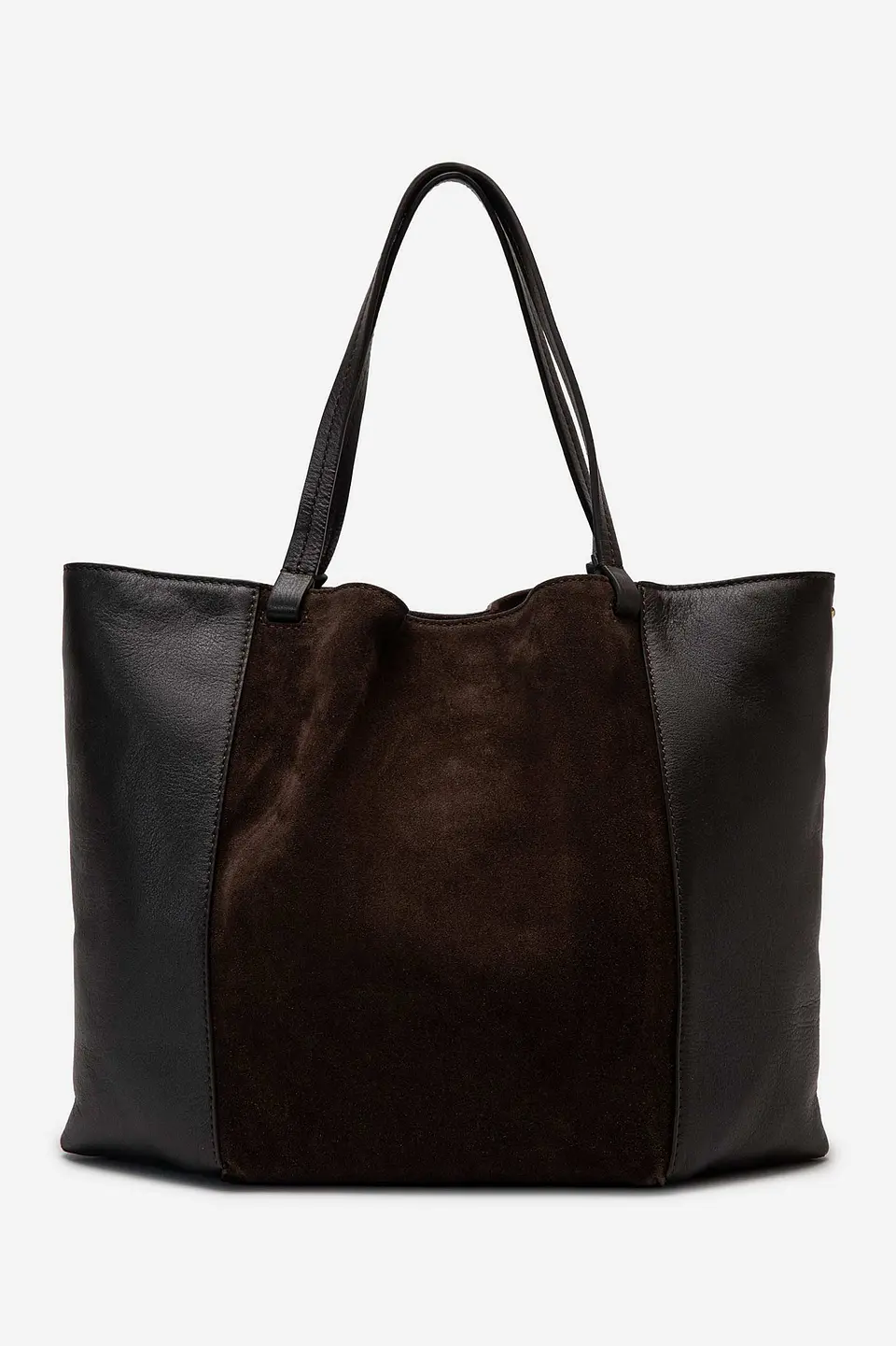 Cartera De Cuero Velour Maxi 12