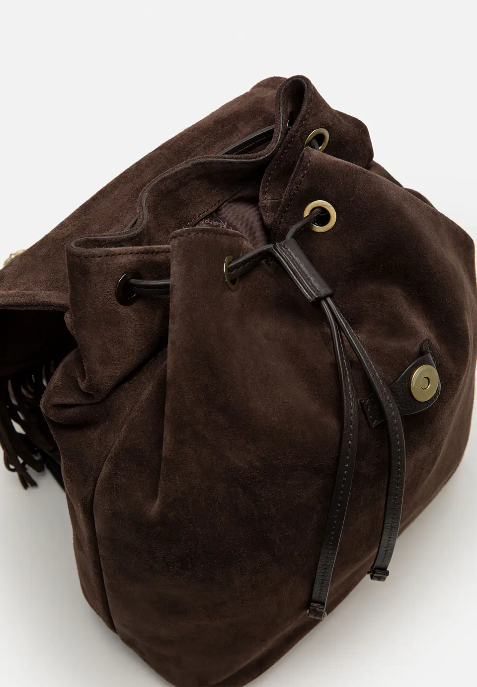 Mochila De Gamuza Flecos 2