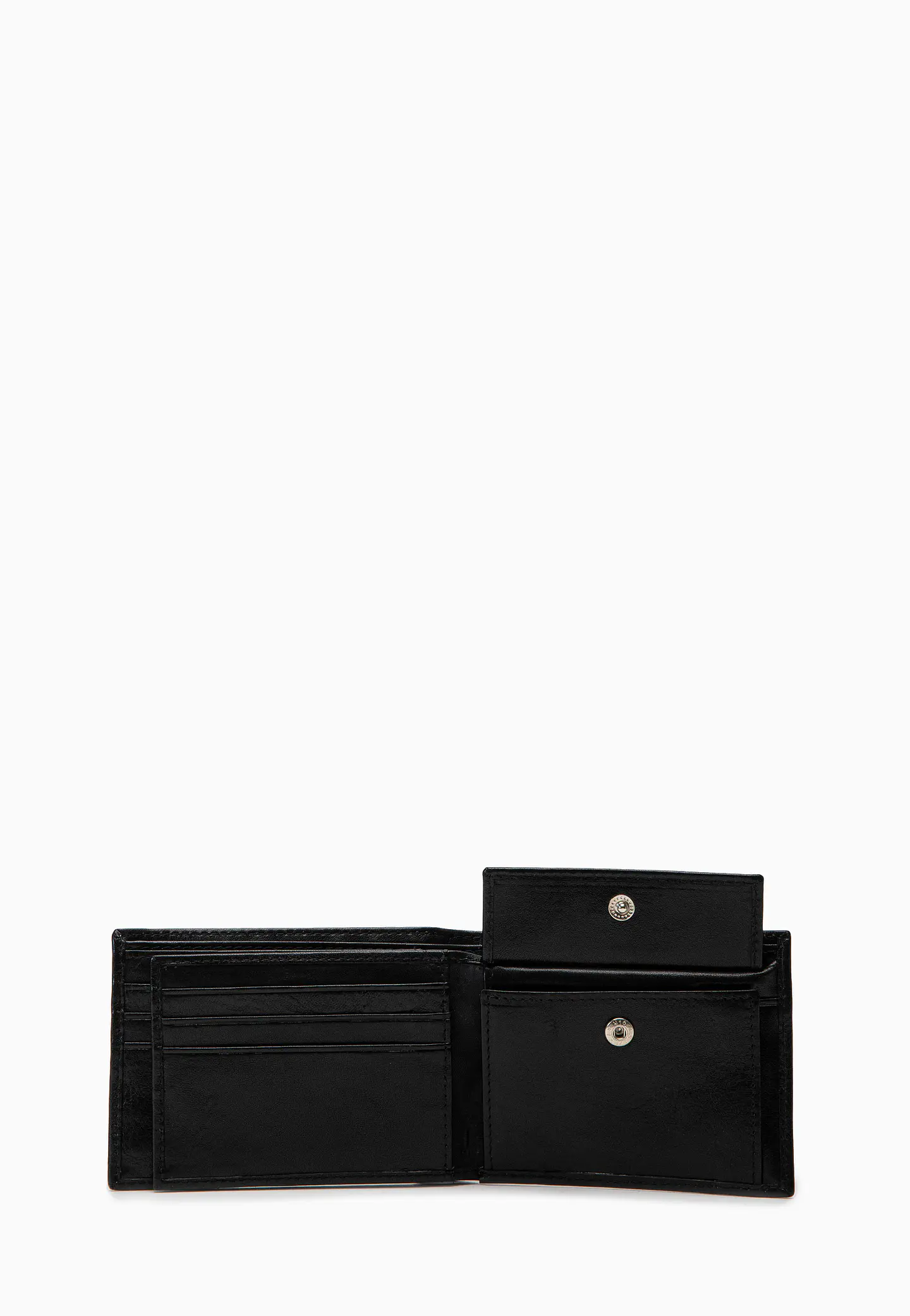 Billetera Cuero Block Snap 1