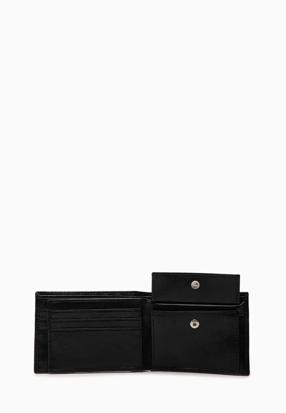 Billetera Cuero Block Snap 1