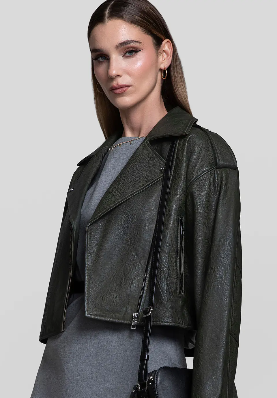 Casaca Cuero Biker Rogue 15