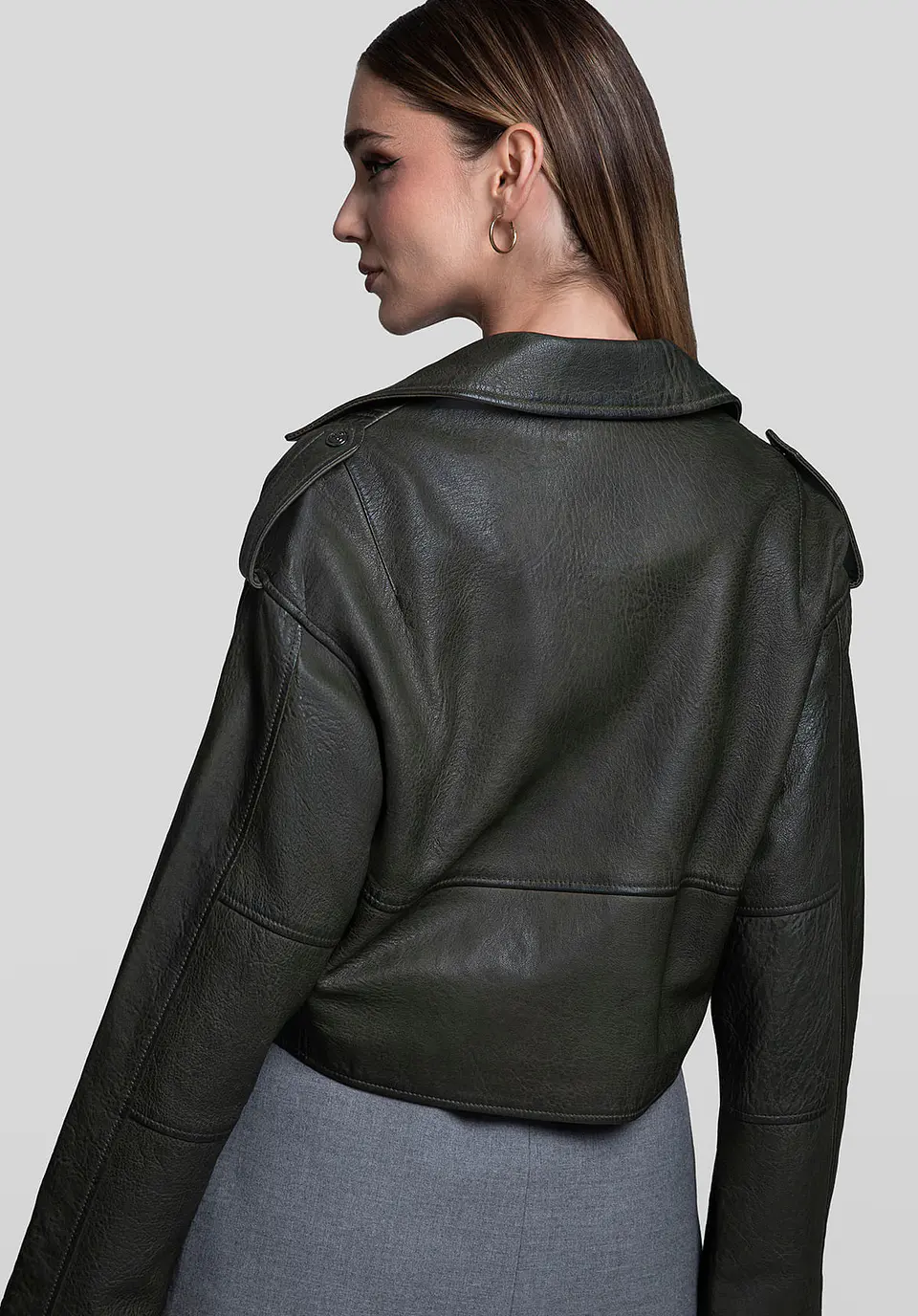 Casaca Cuero Biker Rogue 20