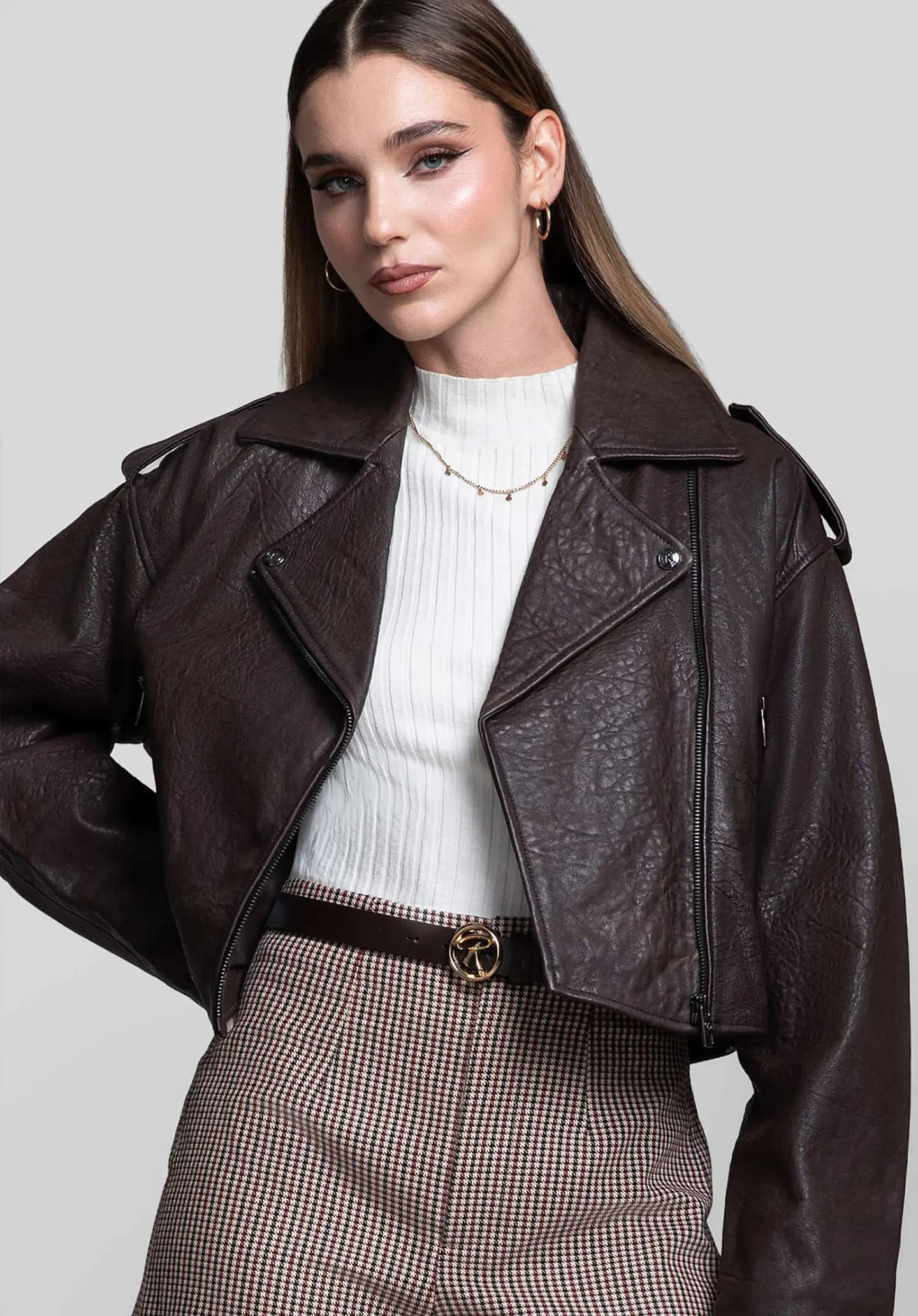 Casaca Cuero Biker Rogue 22