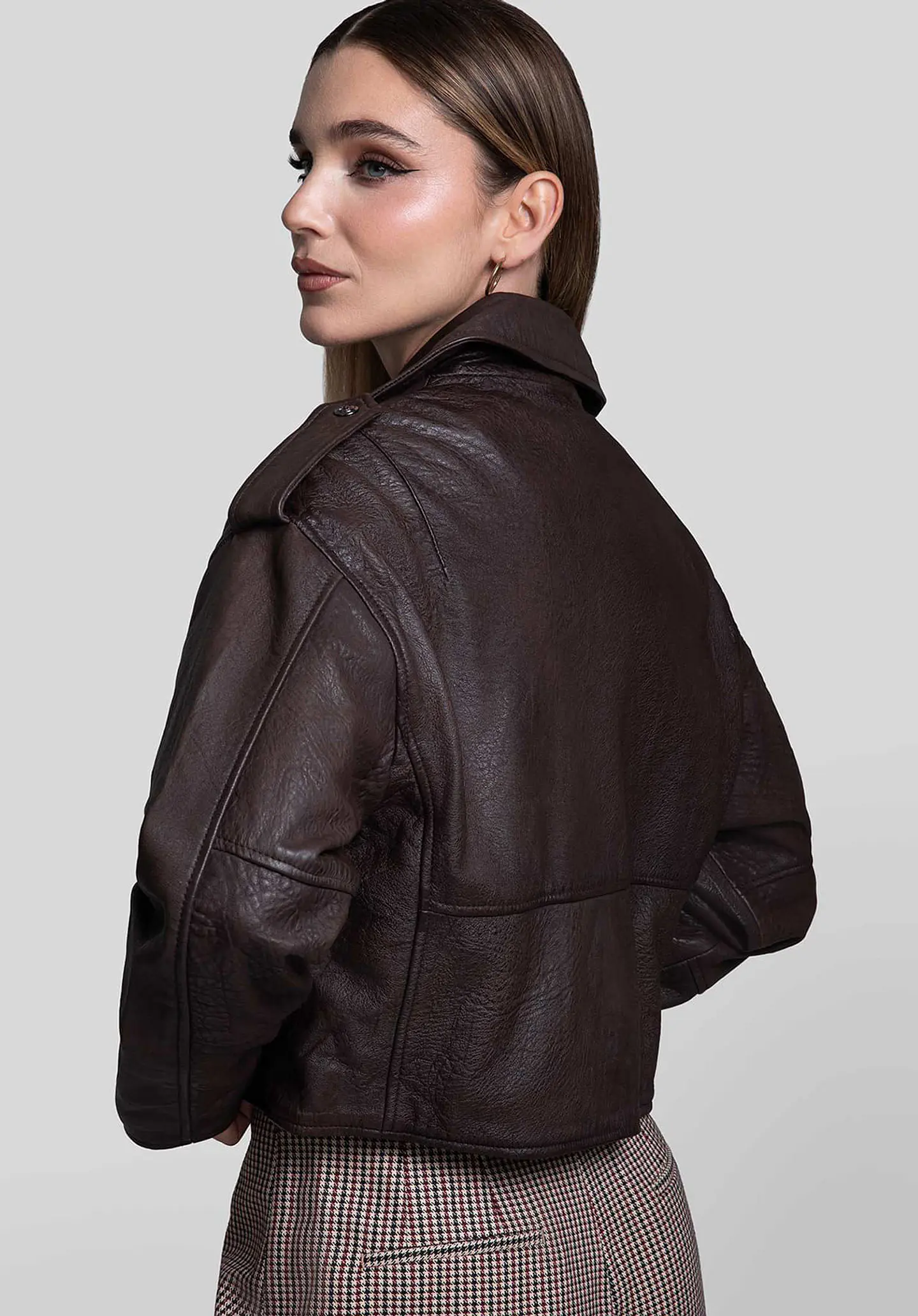 Casaca Cuero Biker Rogue 42