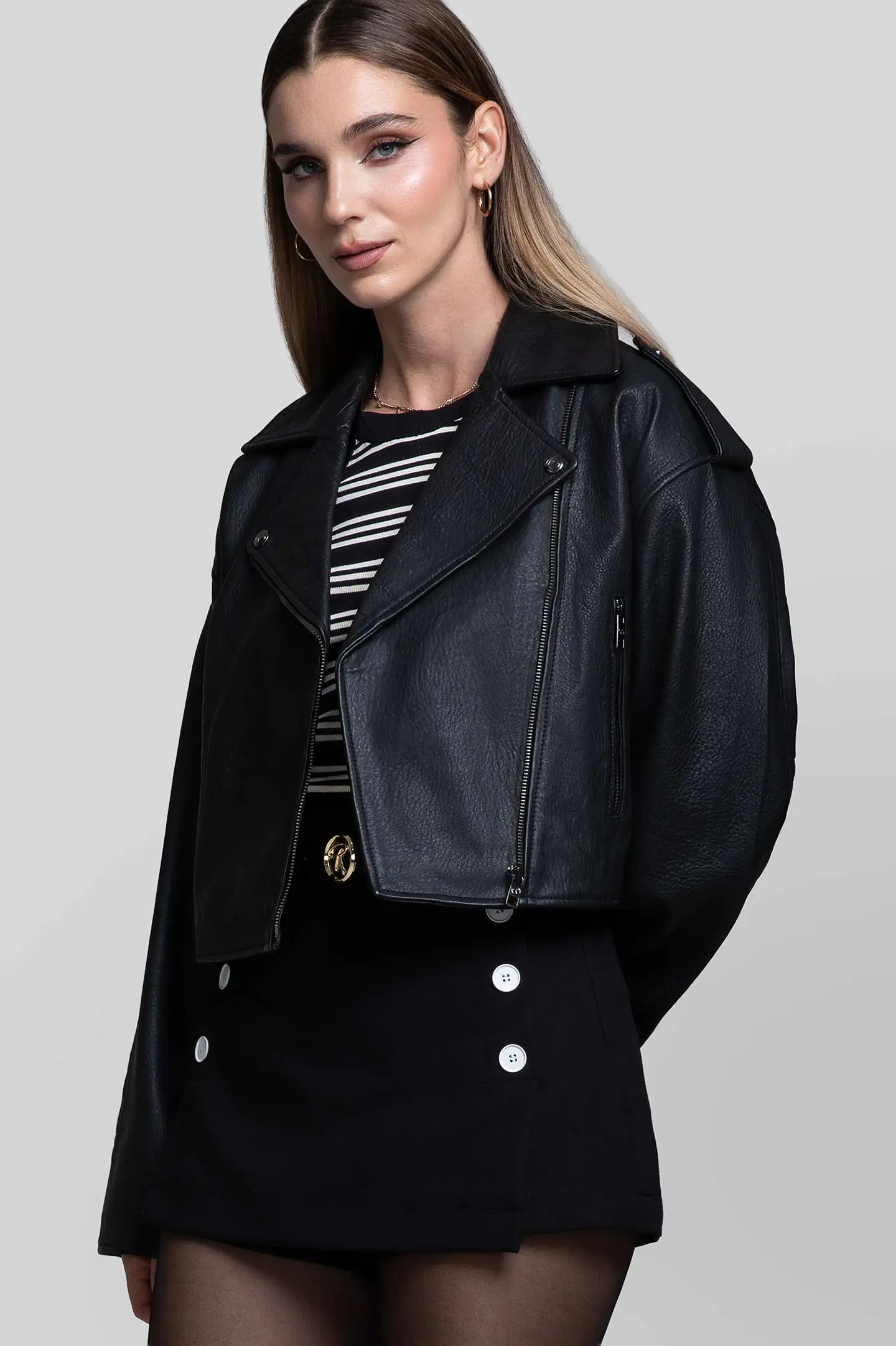 Casaca Cuero Biker Rogue 84