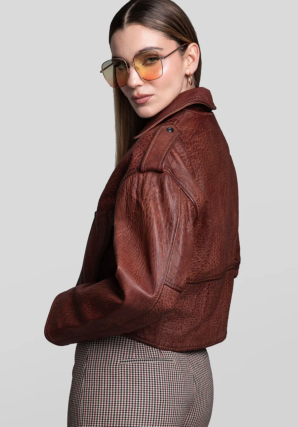 Casaca Cuero Biker Rogue 89